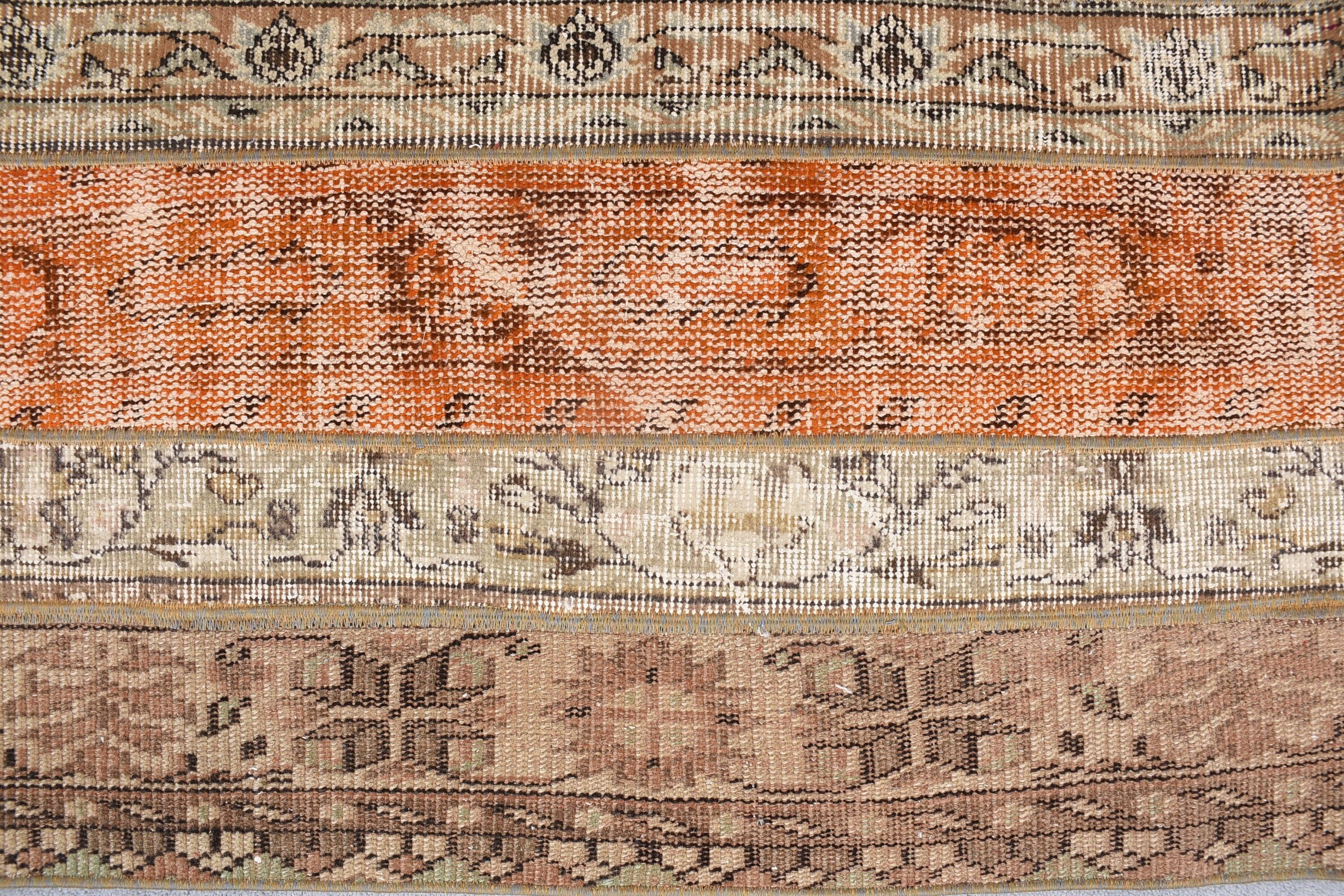 Vintage Halı, Çocuk Halısı, Antika Halı, Kahverengi Anadolu Halıları, Sessiz Halı, Duvara Asılı Halı, Yün Halı, 1.9x3.2 ft Küçük Halı, Türk Halısı