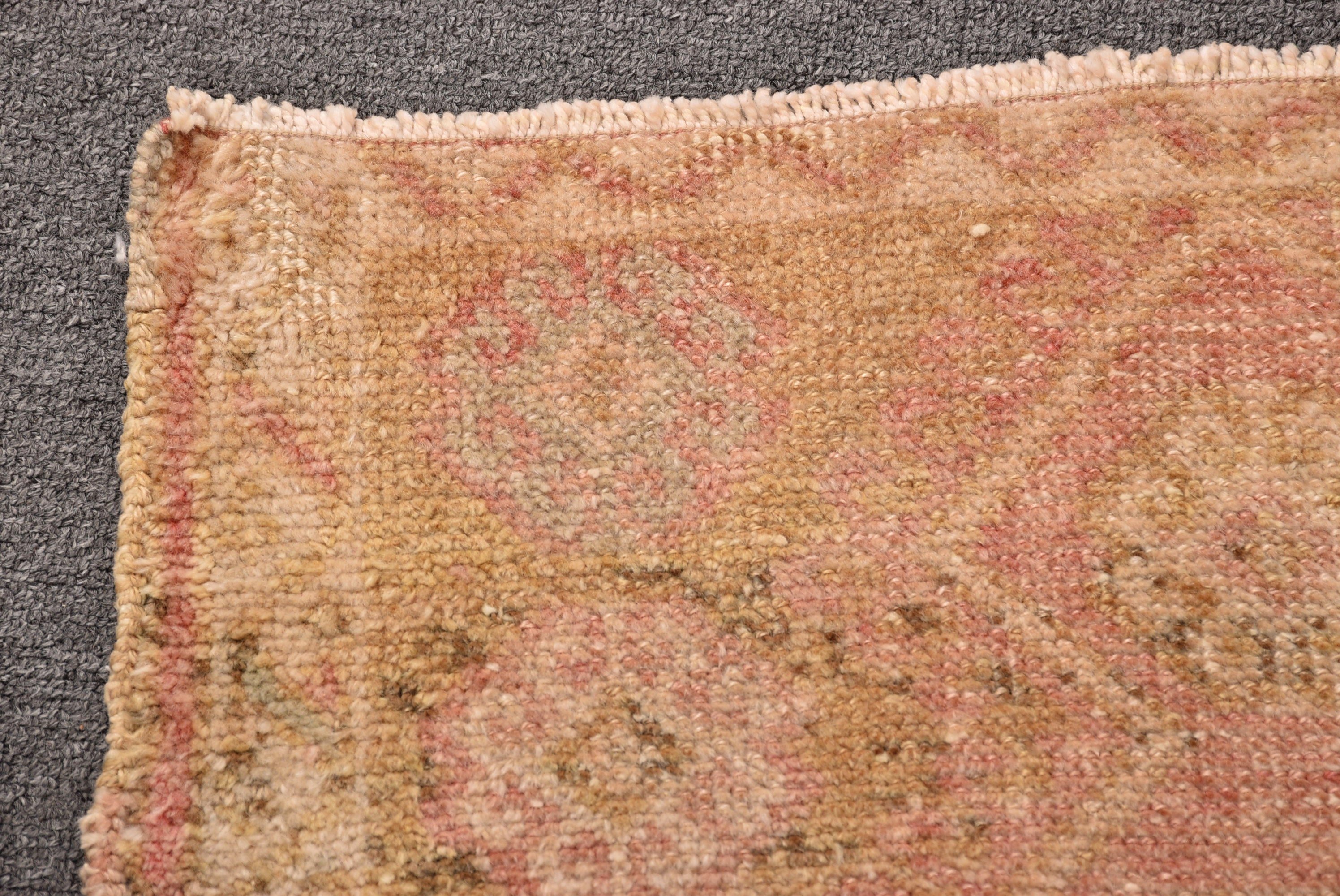 Flatweave Rugs, Bedroom Rug, Wall Hanging Rugs, 1.9x3.1 ft Small Rugs, Home Decor Rug, Turkish Rugs, Pink Kitchen Rug, Vintage Rugs