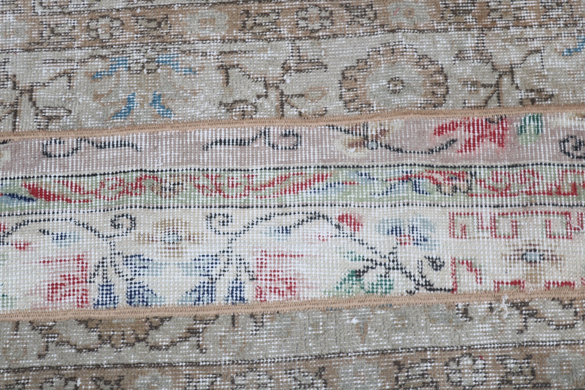 Vintage Halılar, Modern Halı, Yatak Odası Halısı, Oryantal Halı, Geometrik Halı, Yeşil Fas Halısı, 1.9x4.3 ft Küçük Halı, Giriş Halısı, Türk Halıları