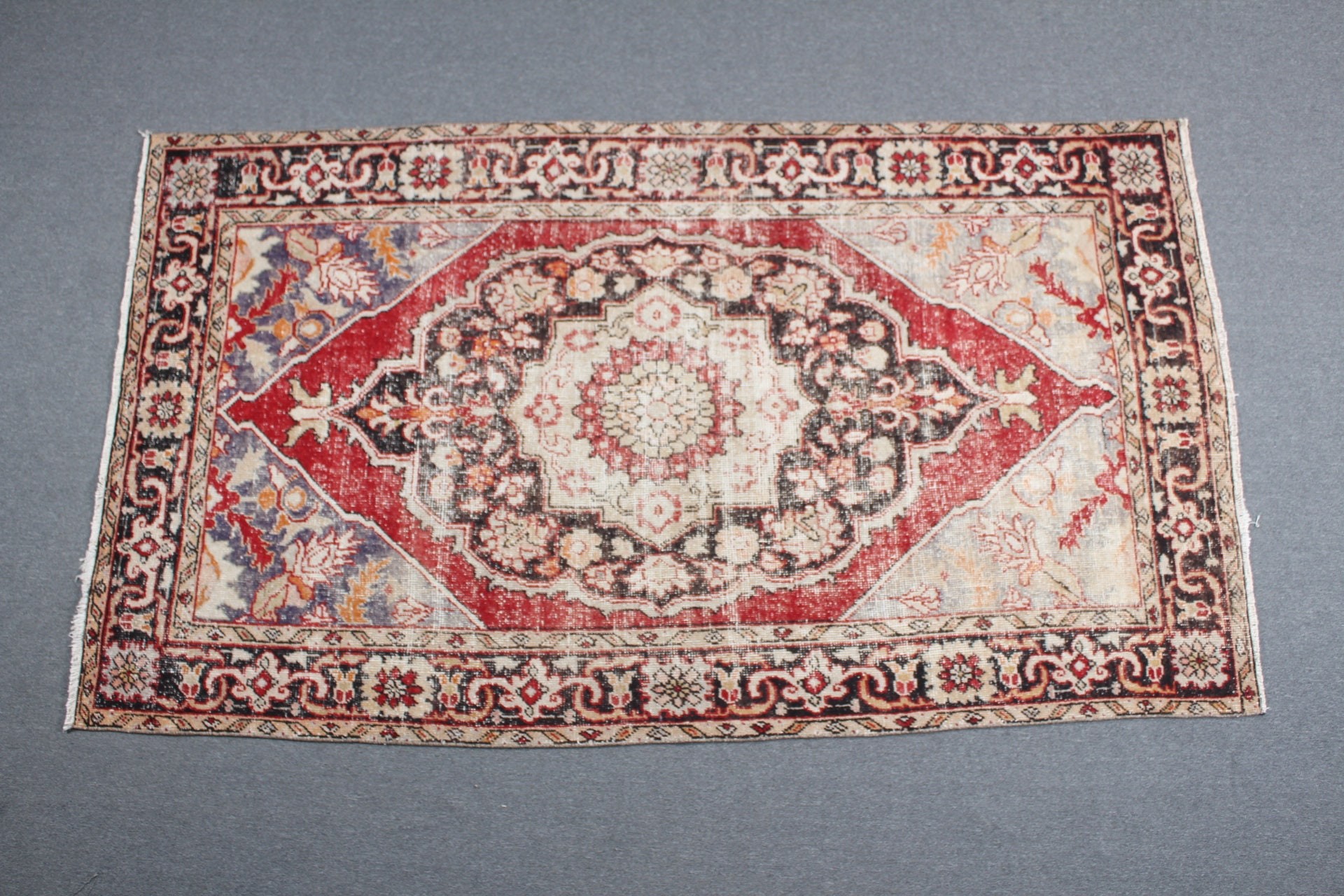 Floor Rug, Bedroom Rug, Antique Rug, Salon Rug, 4.9x8.8 ft Large Rugs, Turkish Rugs, Red Antique Rugs, Old Rug, Vintage Rugs, Anatolian Rug