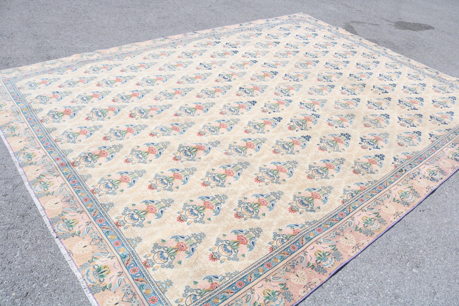 Soluk Halılar, Havalı Halı, Salon Halısı, Renkli Halılar, 8,9x11,9 ft Büyük Boy Halı, Türk Halıları, Yemek Odası Halıları, Salon Halısı, Vintage Halılar