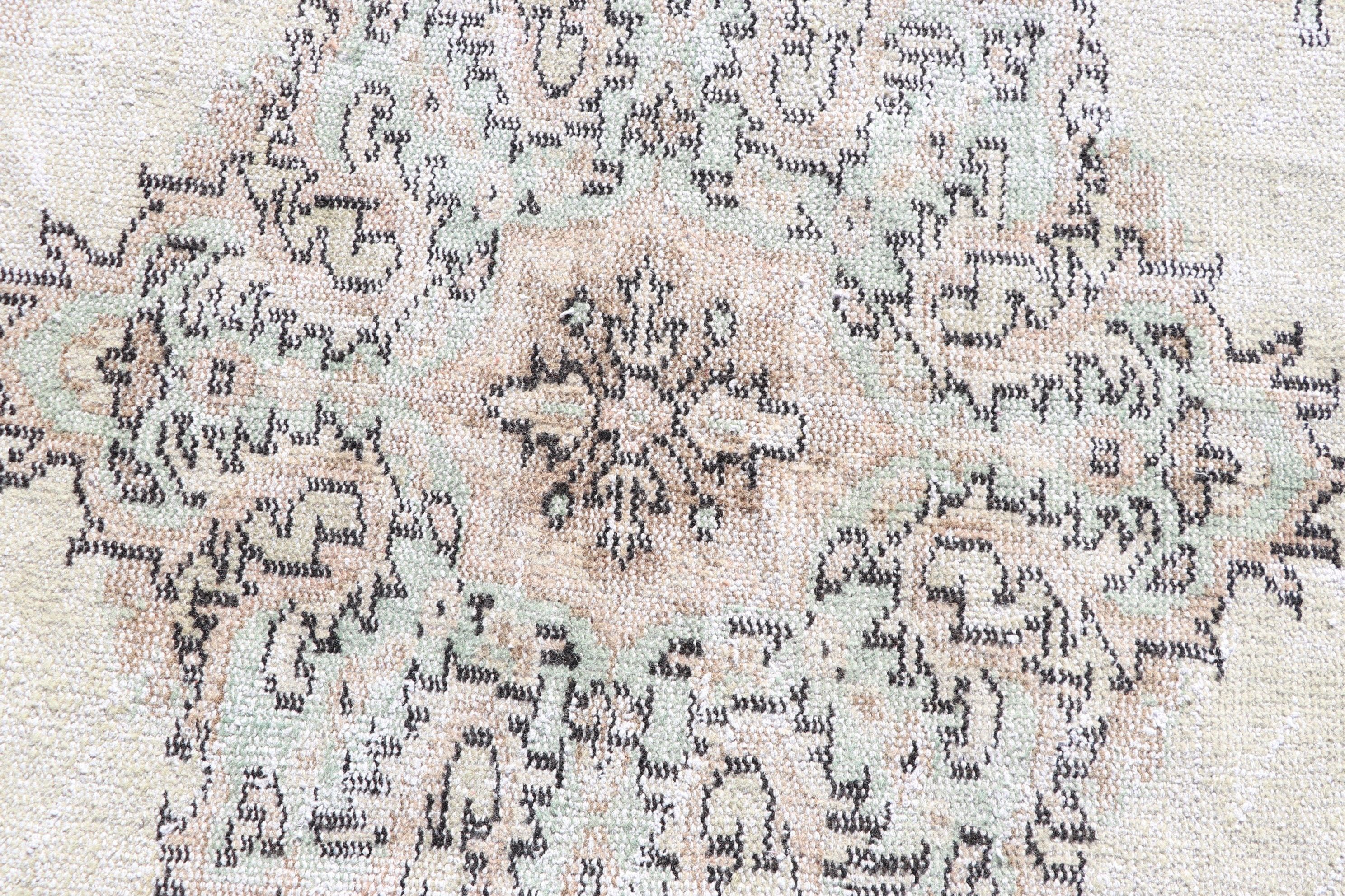 Kitchen Rugs, Entry Rug, Vintage Rug, Natural Rugs, 3.9x3.9 ft Accent Rugs, Bedroom Rugs, Turkish Rugs, Home Decor Rugs, White Floor Rug