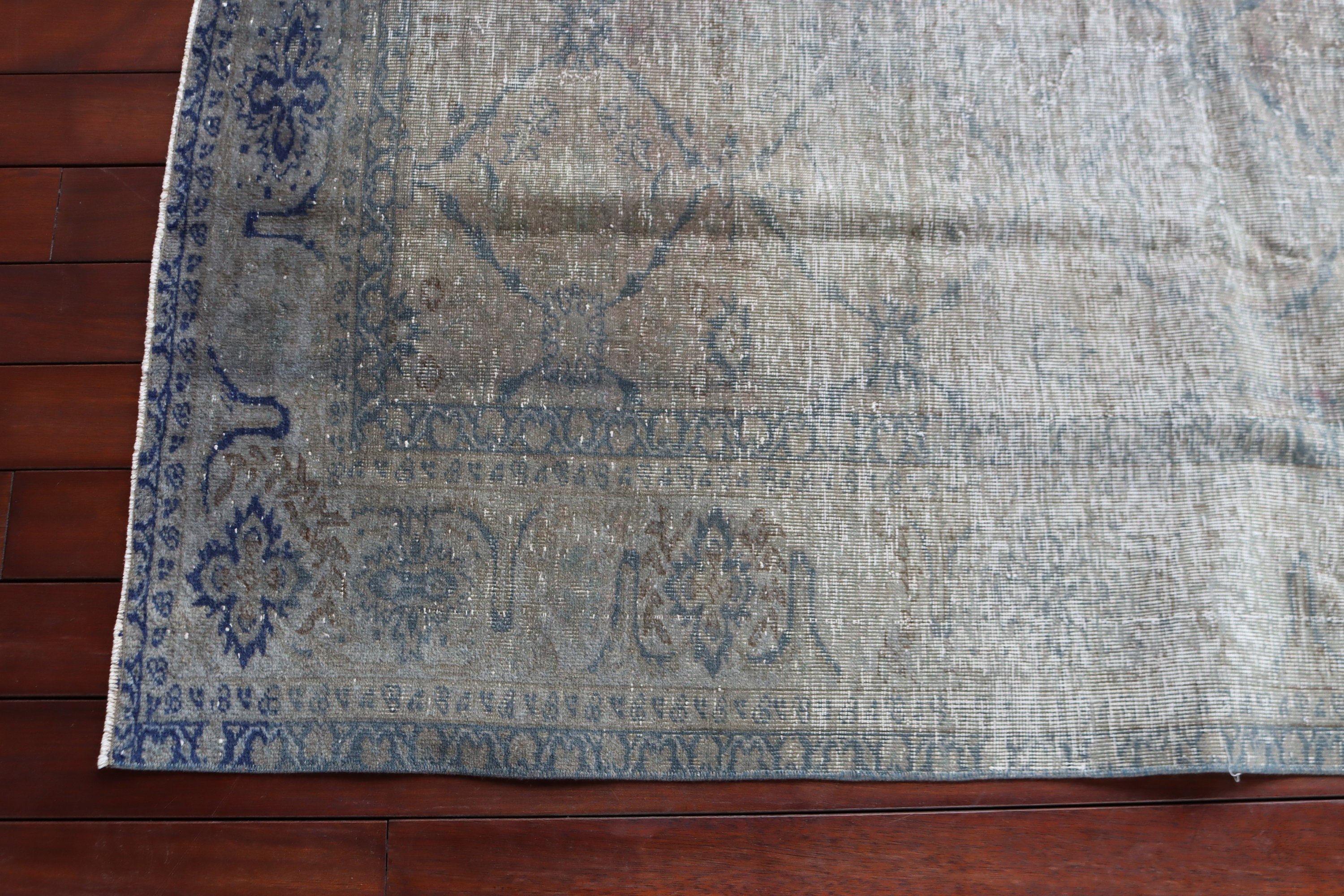 Rugs for Large Boho, Turkish Rugs, 6.4x9.4 ft Large Rugs, Flatweave Rugs, Gray Bedroom Rug, Floor Rug, Dining Room Rugs, Vintage Rug