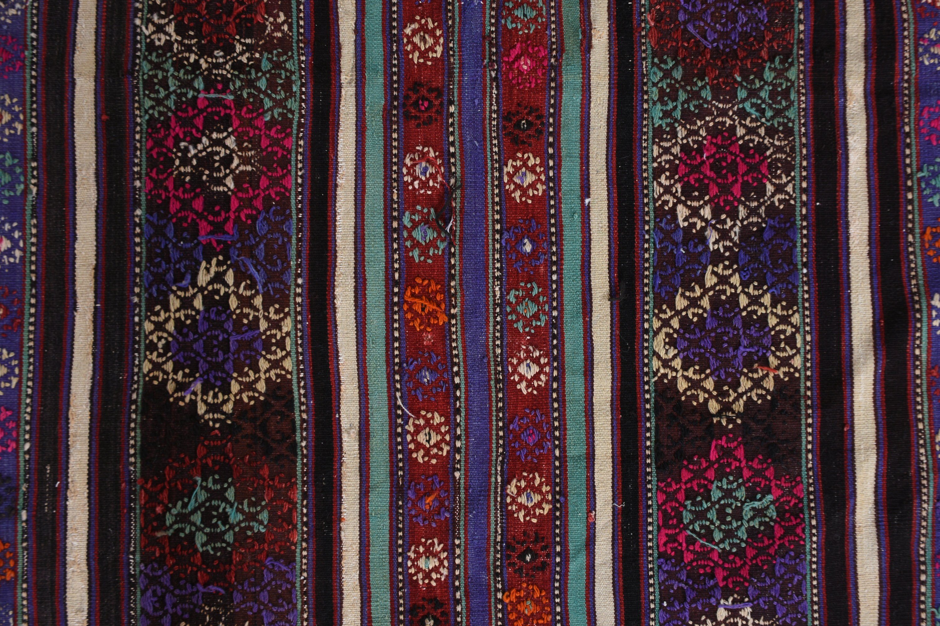 Çocuk Halısı, Vintage Halı, Turuncu 4.6x7.5 ft Alan Halısı, Türk Halısı, İç Mekan Halıları, Kilim, Mutfak Halısı