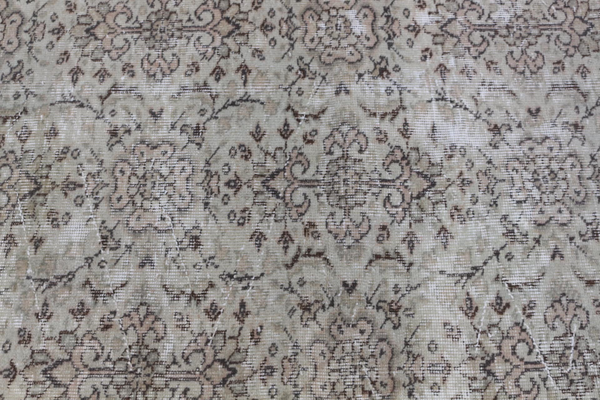 Giriş Halıları, Vintage Halılar, 2,9x7 ft Aksan Halısı, Fas Halısı, Türk Halısı, Kahverengi Yün Halısı, Oushak Halıları, Giriş Halısı, Sanat Halısı, Çocuk Halısı