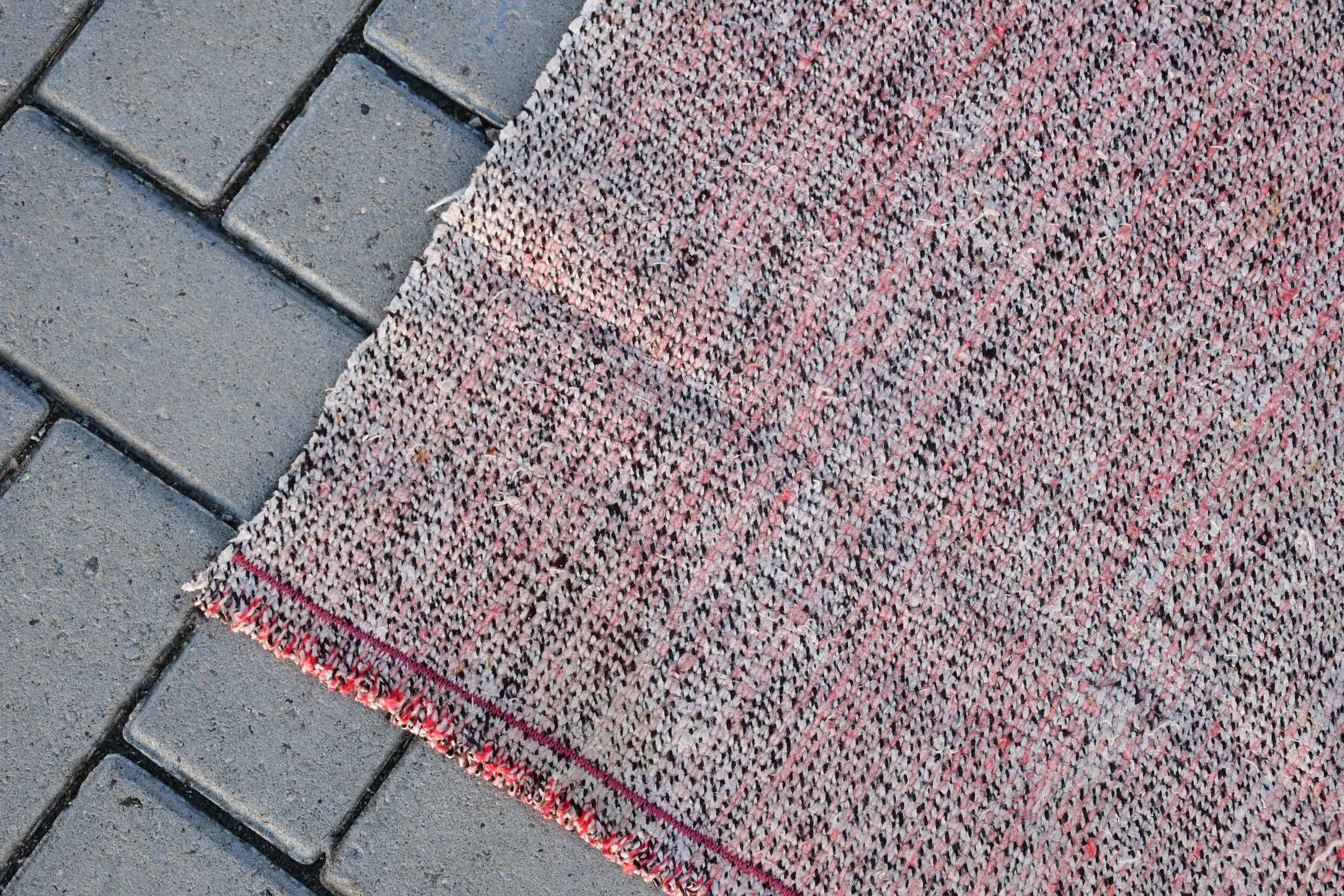 3.4x8.2 ft Area Rug, Turkish Rug, Moroccan Rug, Dining Room Rug, Antique Rugs, Kilim, Office Rug, Indoor Rug, Pink Cool Rug, Vintage Rug