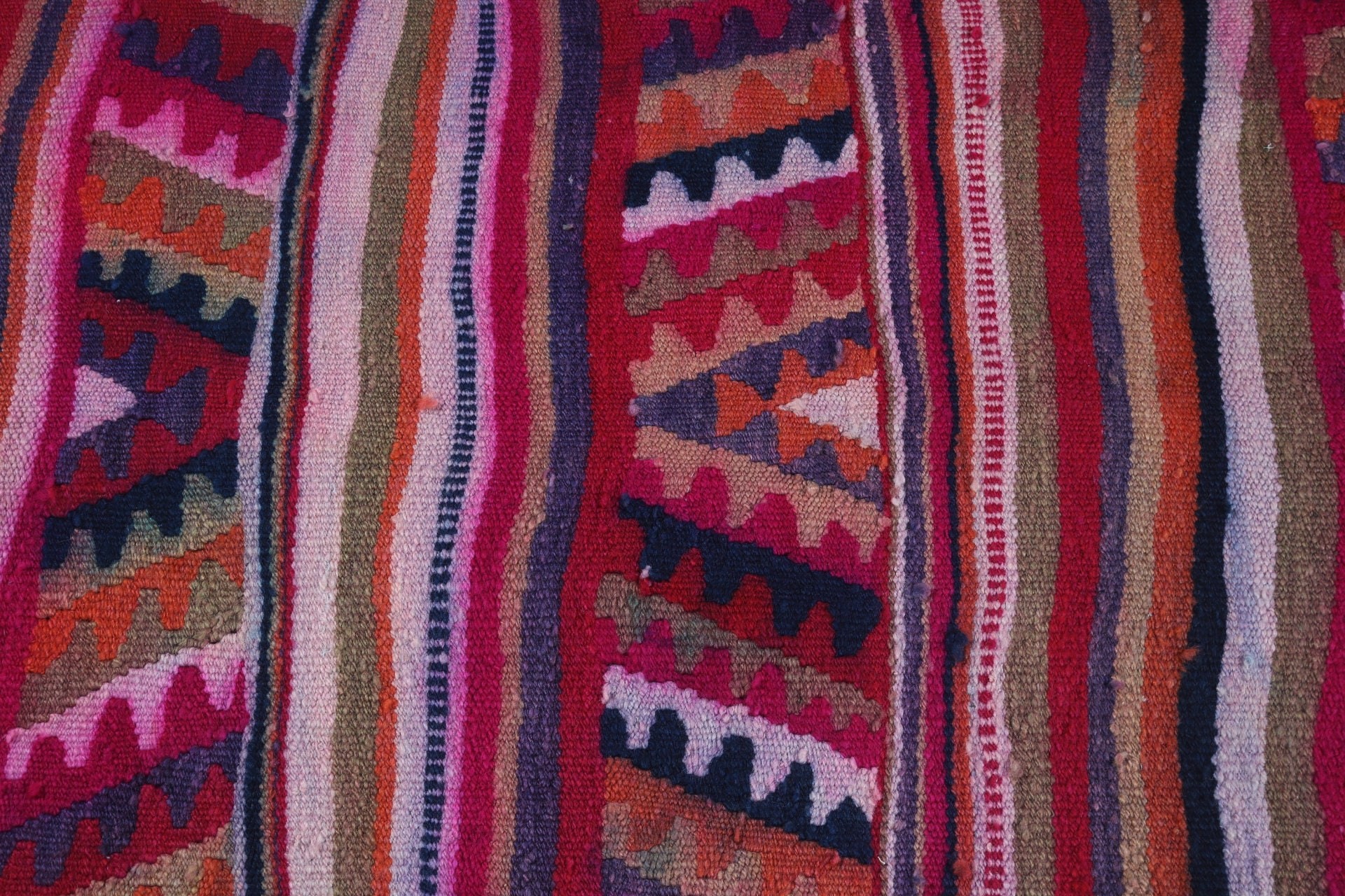 Beni Ourain Runner Halıları, Fas Halıları, Vintage Halı, El Dokuma Halı, 2.6x9.9 ft Runner Halıları, Havalı Halılar, Türk Halıları, Pembe Ev Dekor Halıları