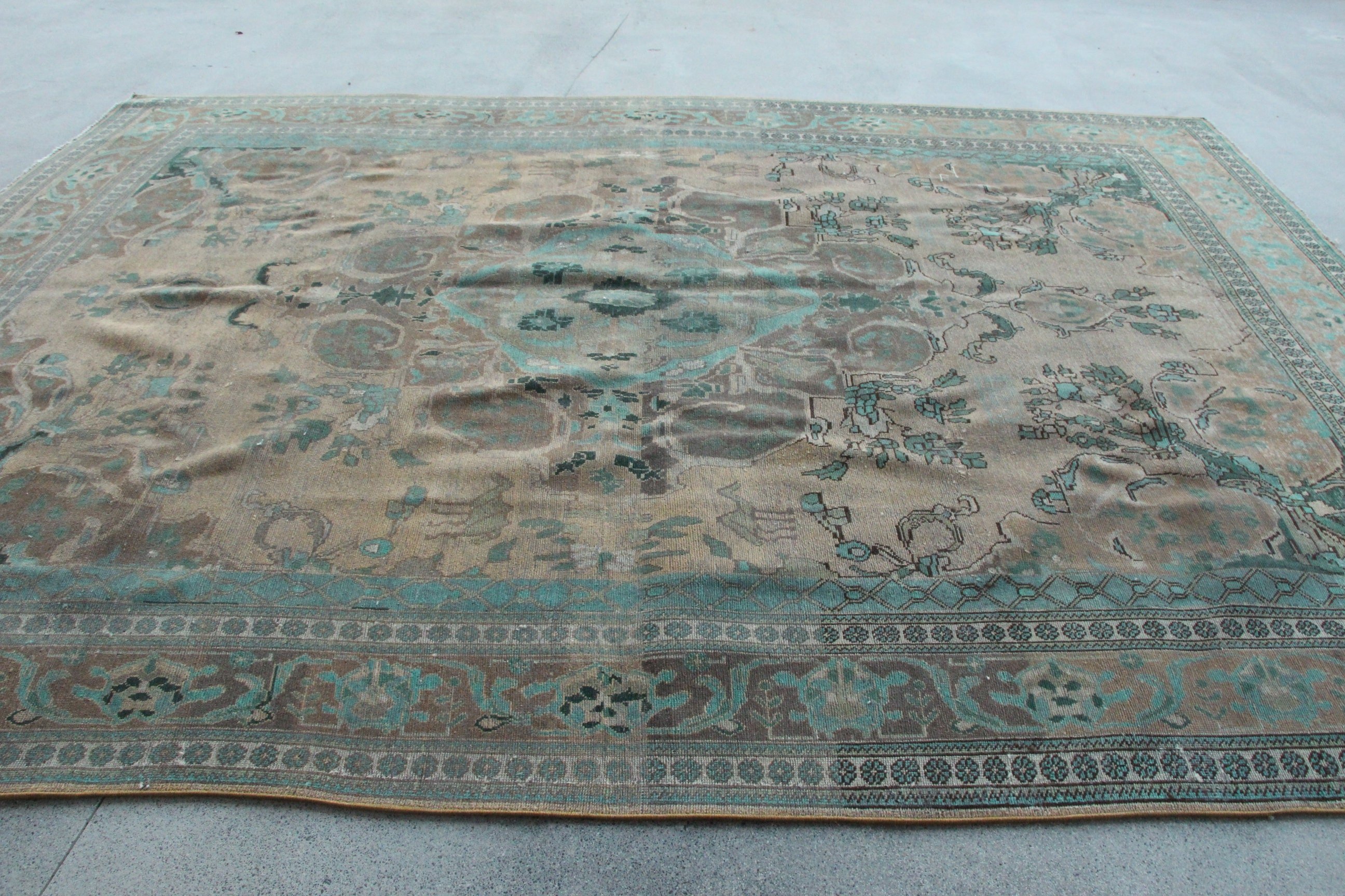 Cool Rugs, Turkish Rugs, Salon Rug, Vintage Rugs, Bronze Oriental Rugs, 9.4x12.4 ft Oversize Rugs, Oversize Turkish Rugs, Flatweave Rugs