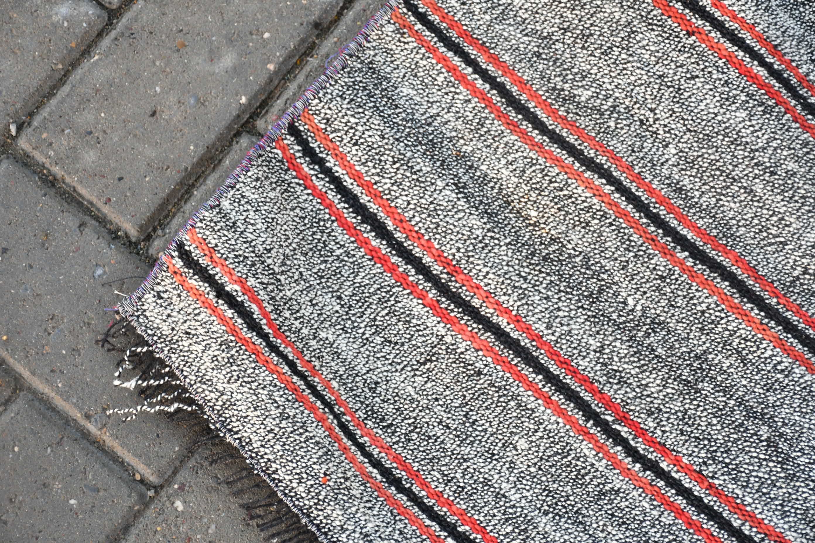 Oturma Odası Halıları, Ev Dekorasyonu Halıları, Yemek Odası Halıları, Vintage Halılar, Gri Anadolu Halıları, Kilim, 8x5.6 ft Büyük Halılar, Türk Halıları