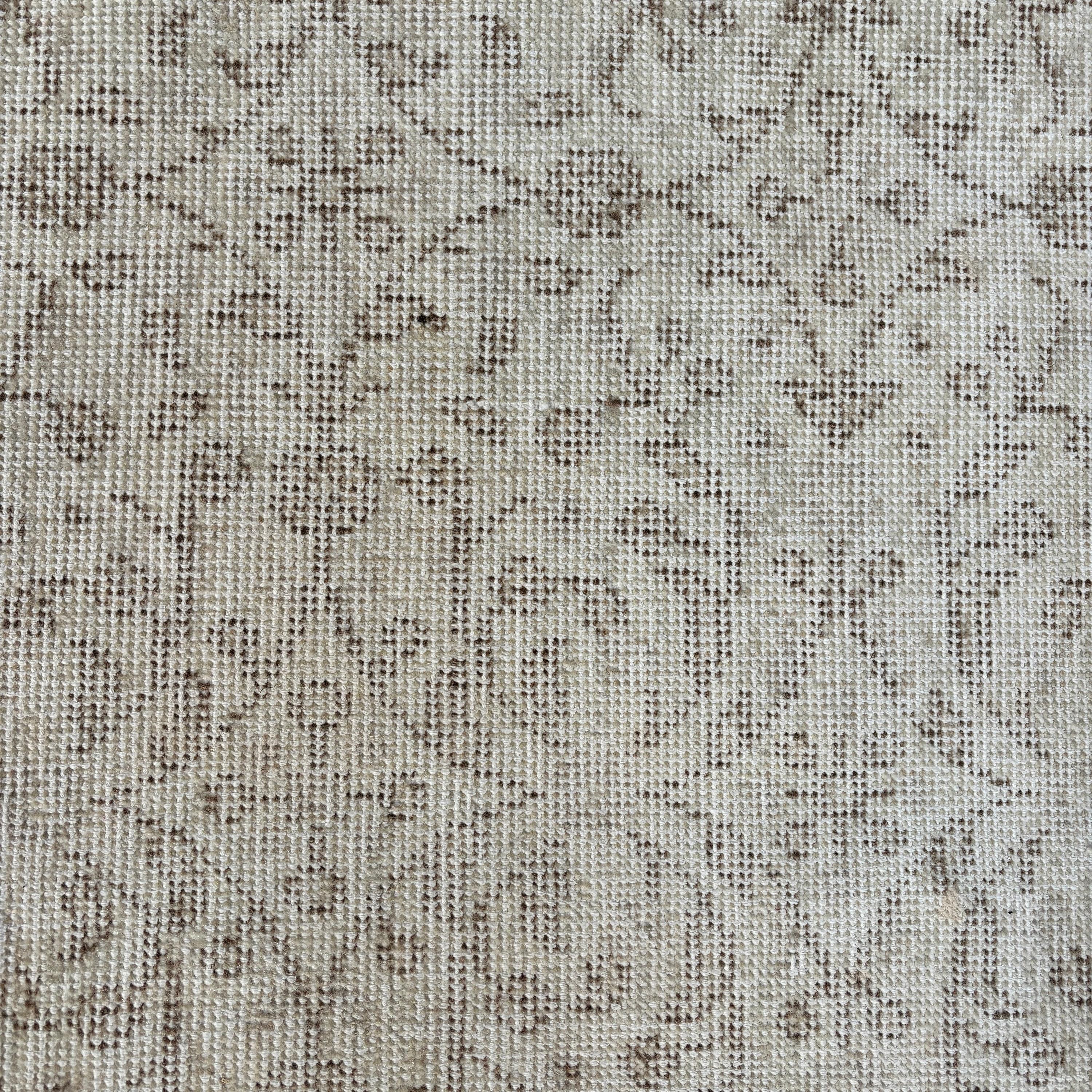 Beige Geometric Rug, Turkish Rugs, Dining Room Rugs, Vintage Rugs, Modern Rugs, 3.7x6.7 ft Area Rug, Kitchen Rugs, Oushak Area Rugs