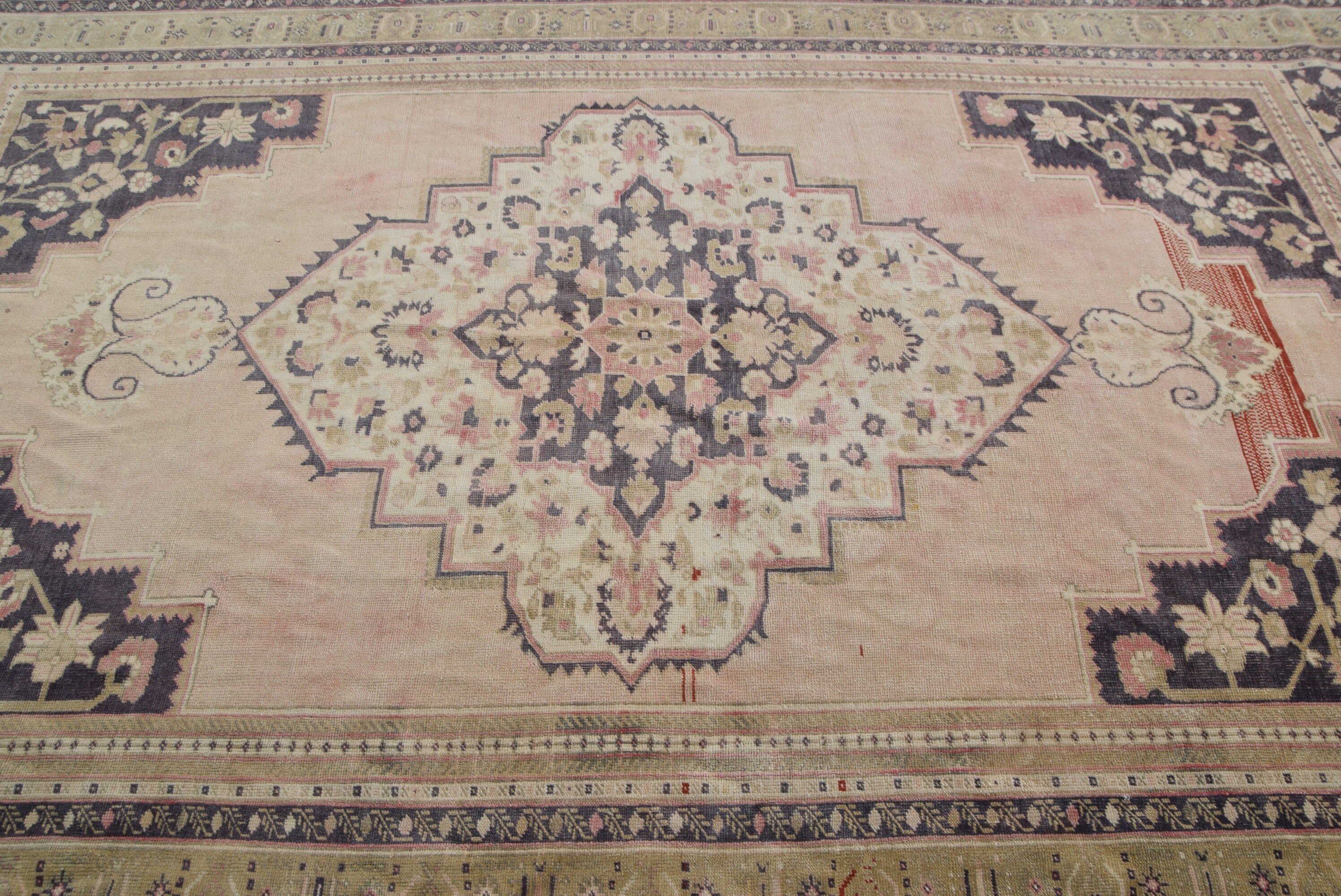 Bej Anadolu Halı, Oturma odası Halı, 197x330 cm Büyük Halı, Oturma odası Halı, Nostaljik Halı, Salon Halı, Anadolu Halı, Salon Halı