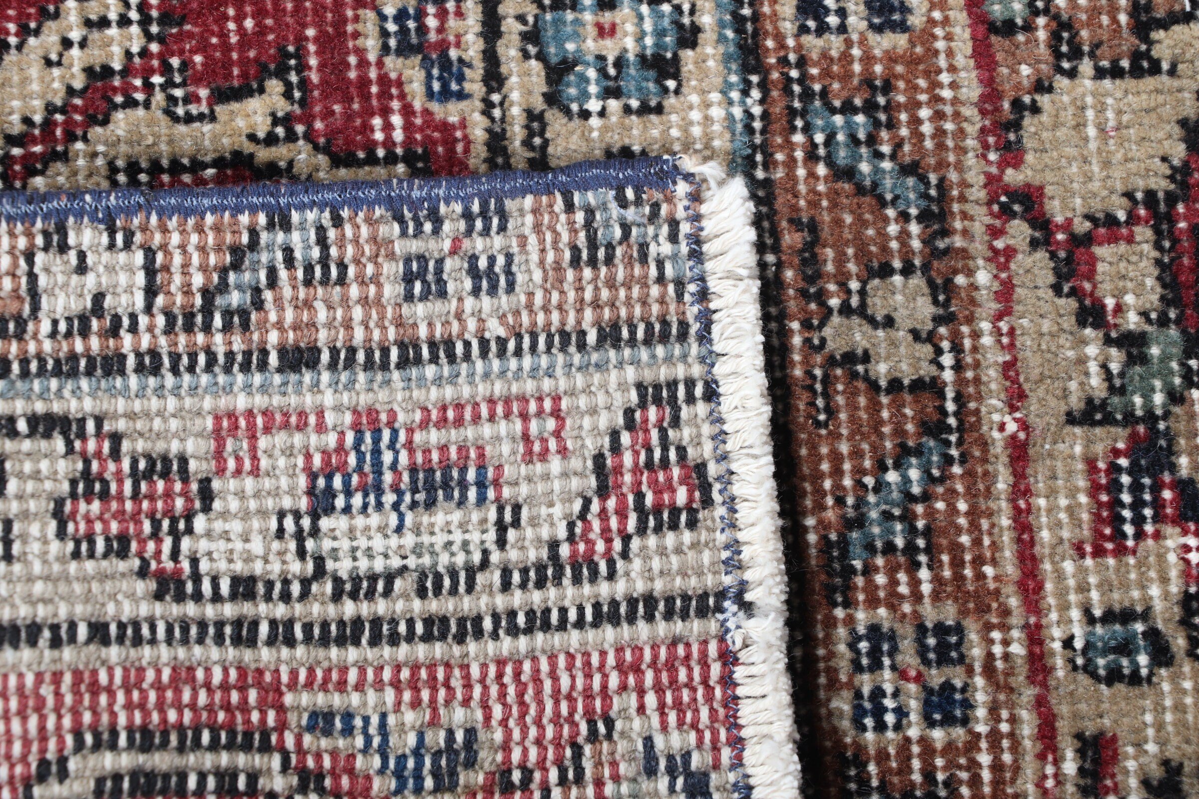 Rugs for Nursery, Vintage Rug, 1.5x3.1 ft Small Rugs, Nursery Rug, Anatolian Rug, Turkish Rug, Red Moroccan Rugs, Cool Rugs, Door Mat Rug