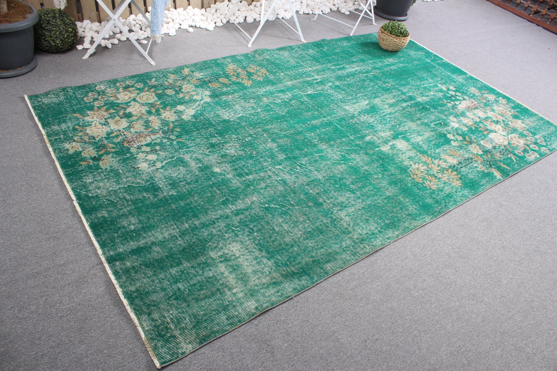 Cool Rug, Living Room Rugs, 5.5x9.1 ft Large Rug, Turkish Rugs, Oriental Rug, Dining Room Rug, Green Floor Rugs, Eclectic Rug, Vintage Rug