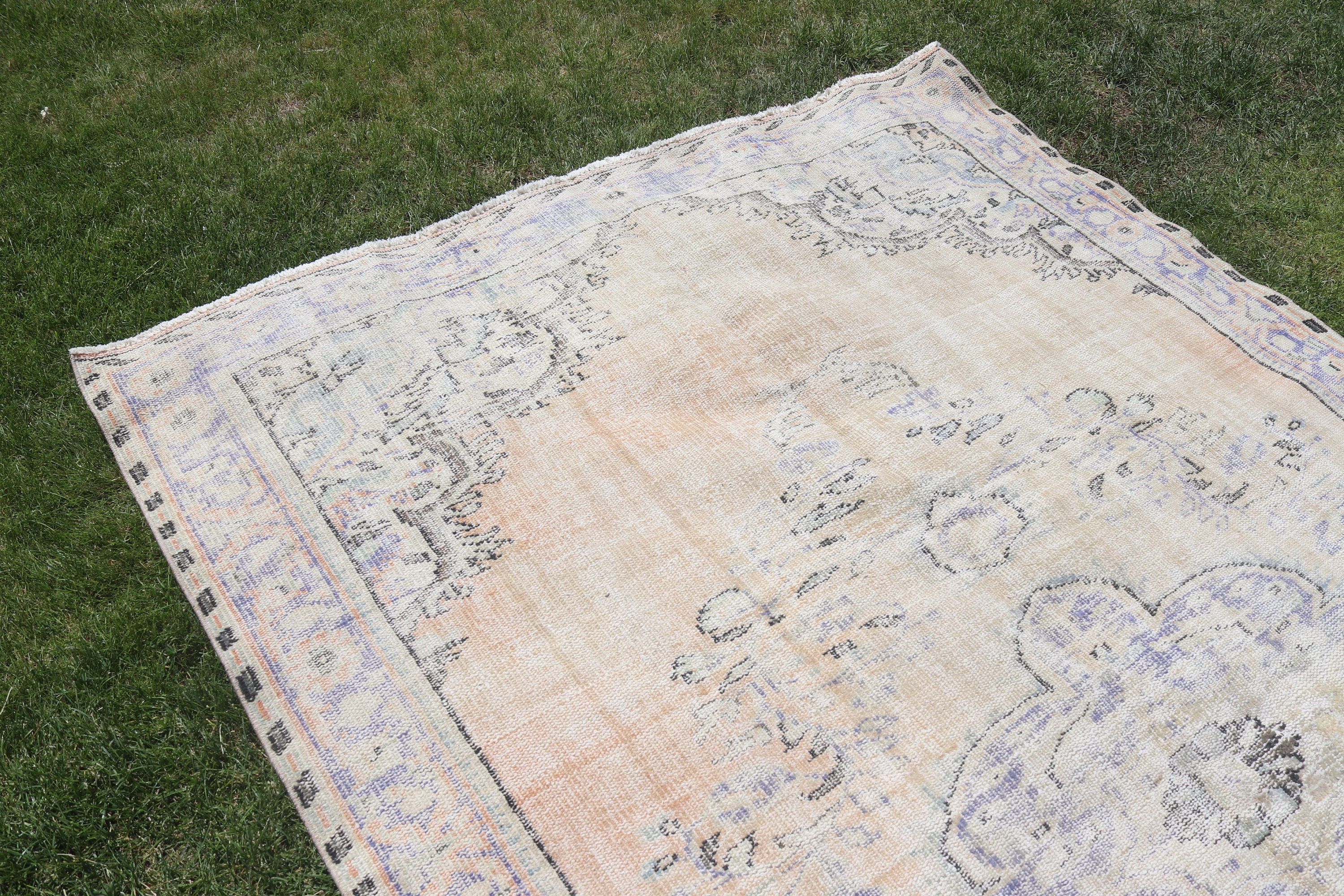 6x9.1 ft Large Rugs, Home Decor Rug, Large Boho Rugs, Oriental Rug, Vintage Rug, Exotic Rugs, Turkish Rugs, Beige Neutral Rug, Bedroom Rug