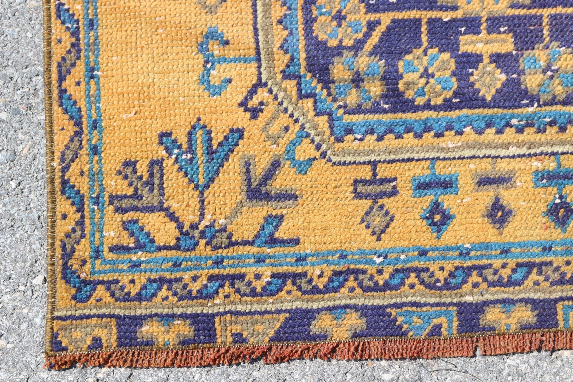 Blue  3x10 ft Runner Rug, Rugs for Kitchen, Natural Rugs, Moroccan Rug, Turkish Rugs, Oriental Rug, Corridor Rug, Vintage Rug