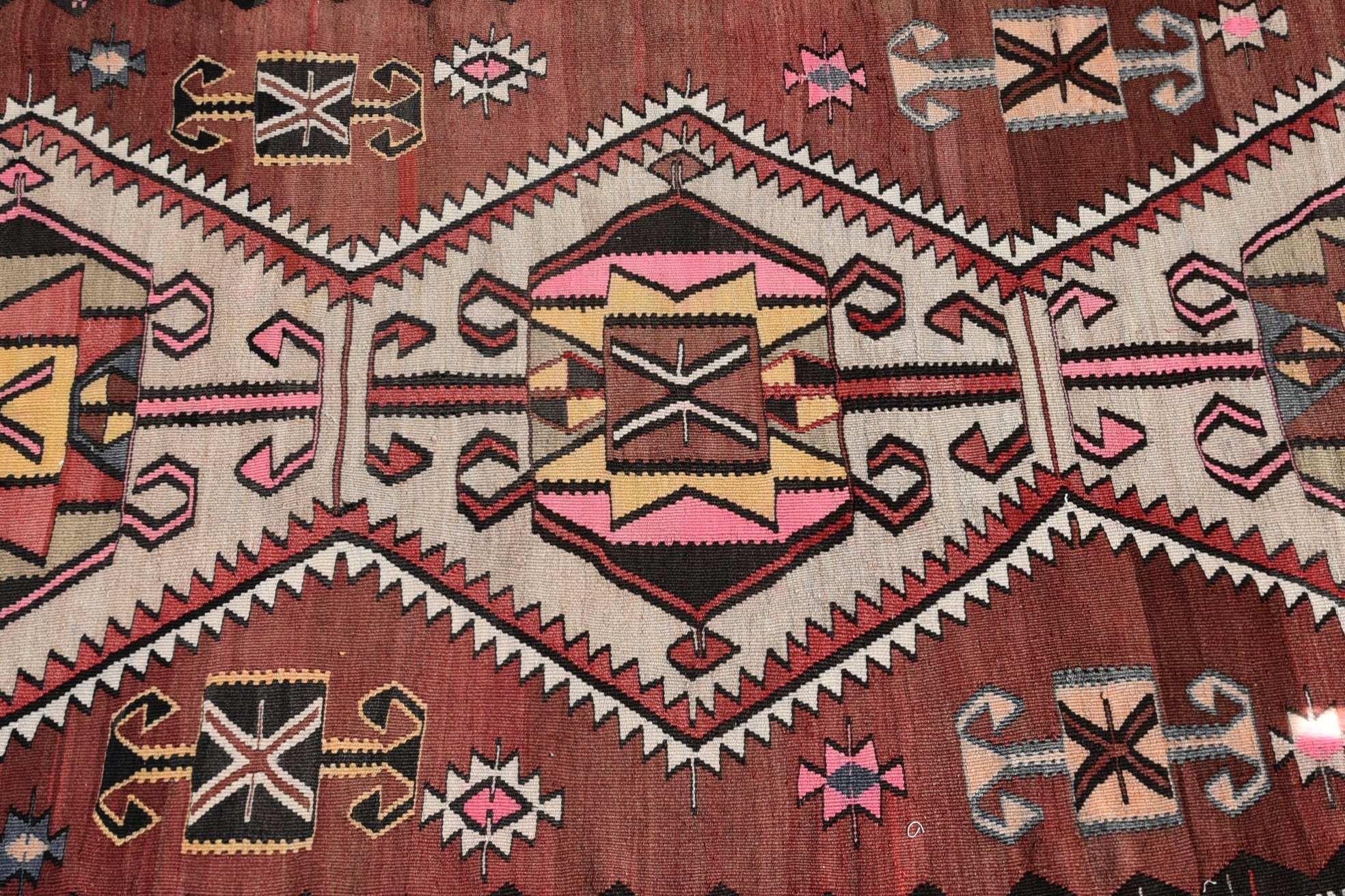 Oryantal Halılar, Vintage Halı, Kilim, 5.2x14.1 ft Yolluk Halıları, Koridor Halısı, Bohem Halısı, Havalı Halılar, Türk Halısı, Koridor Halıları, Kabile Halısı