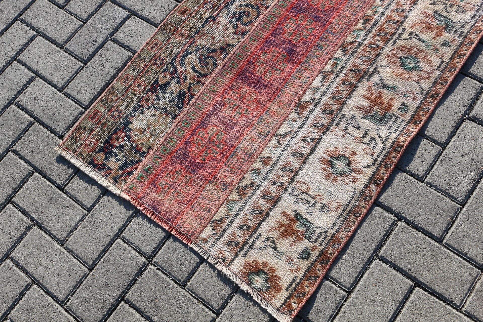 Bedroom Rugs, 2.4x3.5 ft Small Rugs, Wool Rug, Bathroom Rug, Outdoor Rug, Turkish Rug, Red Home Decor Rugs, Vintage Rug, Wall Hanging Rug