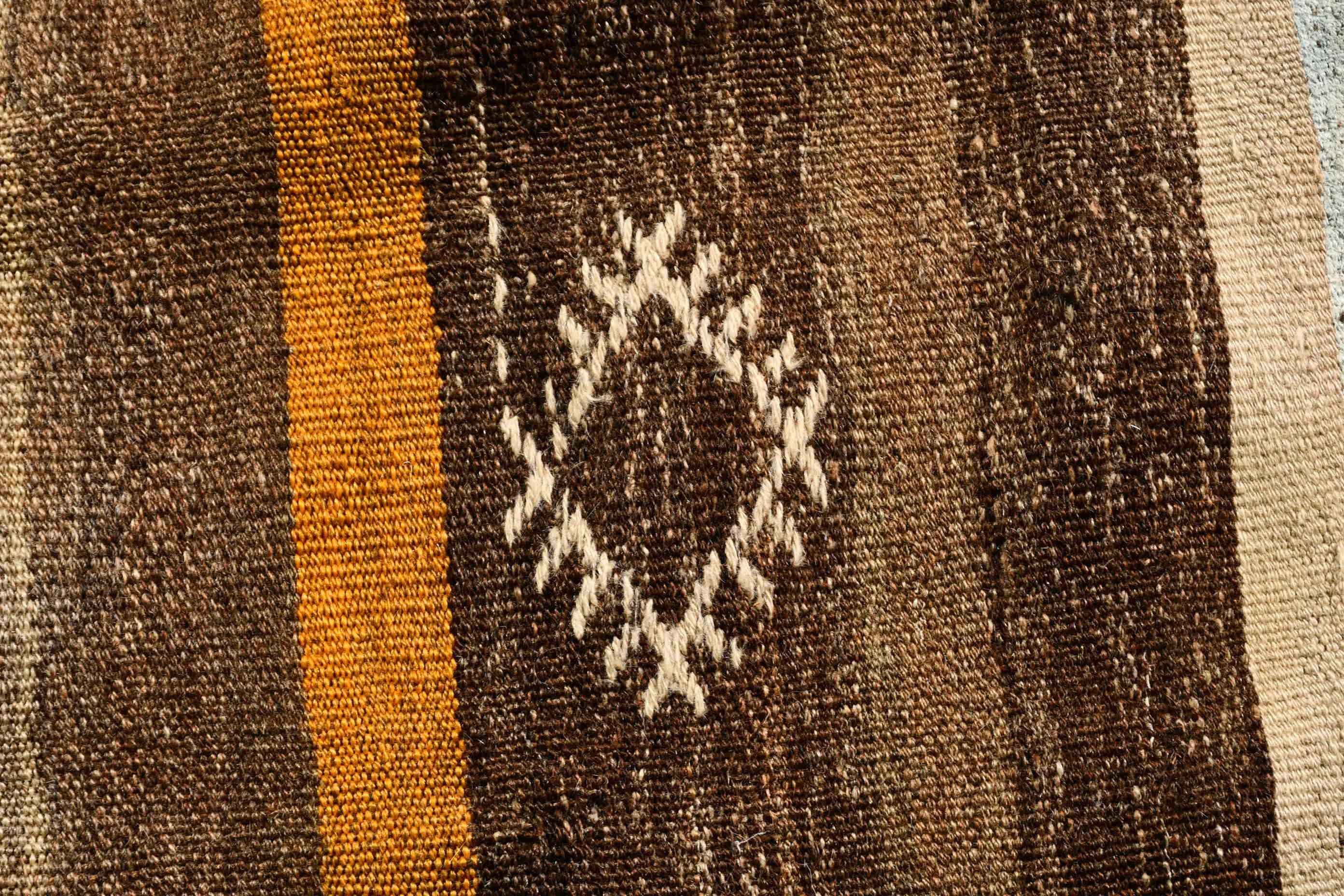 Kahverengi Havalı Halılar, Türk Halısı, 6.1x8 ft Büyük Halılar, Yurt Halısı, Ev Dekorasyonu Halısı, Kilim, Antika Halı, Vintage Halı, Yemek Odası Halıları, Salon Halısı