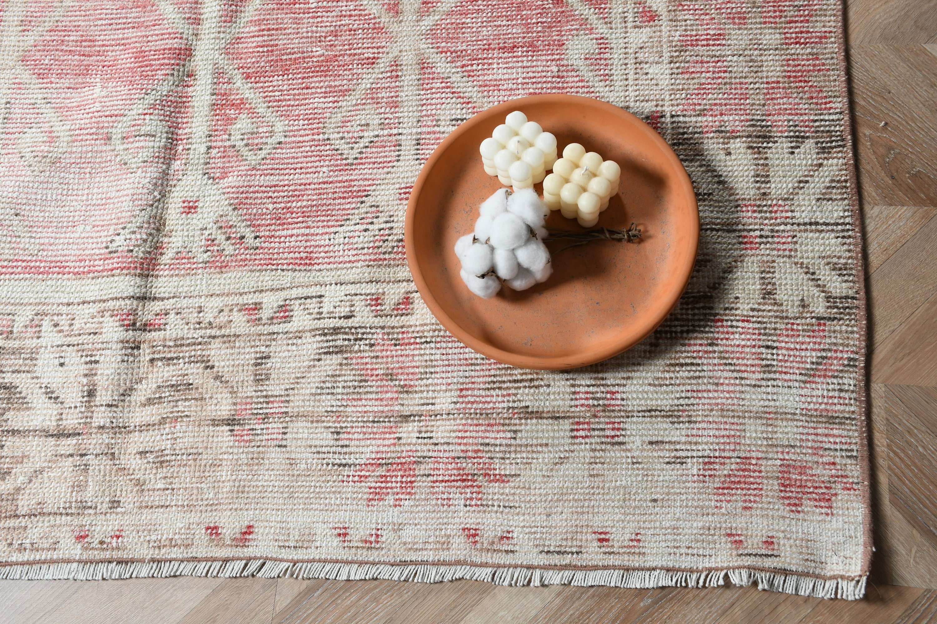 4.8x11.6 ft Large Rug, Turkish Rug, Pink Floor Rug, Rugs for Salon, Antique Rug, Bedroom Rugs, Vintage Rug, Dining Room Rugs
