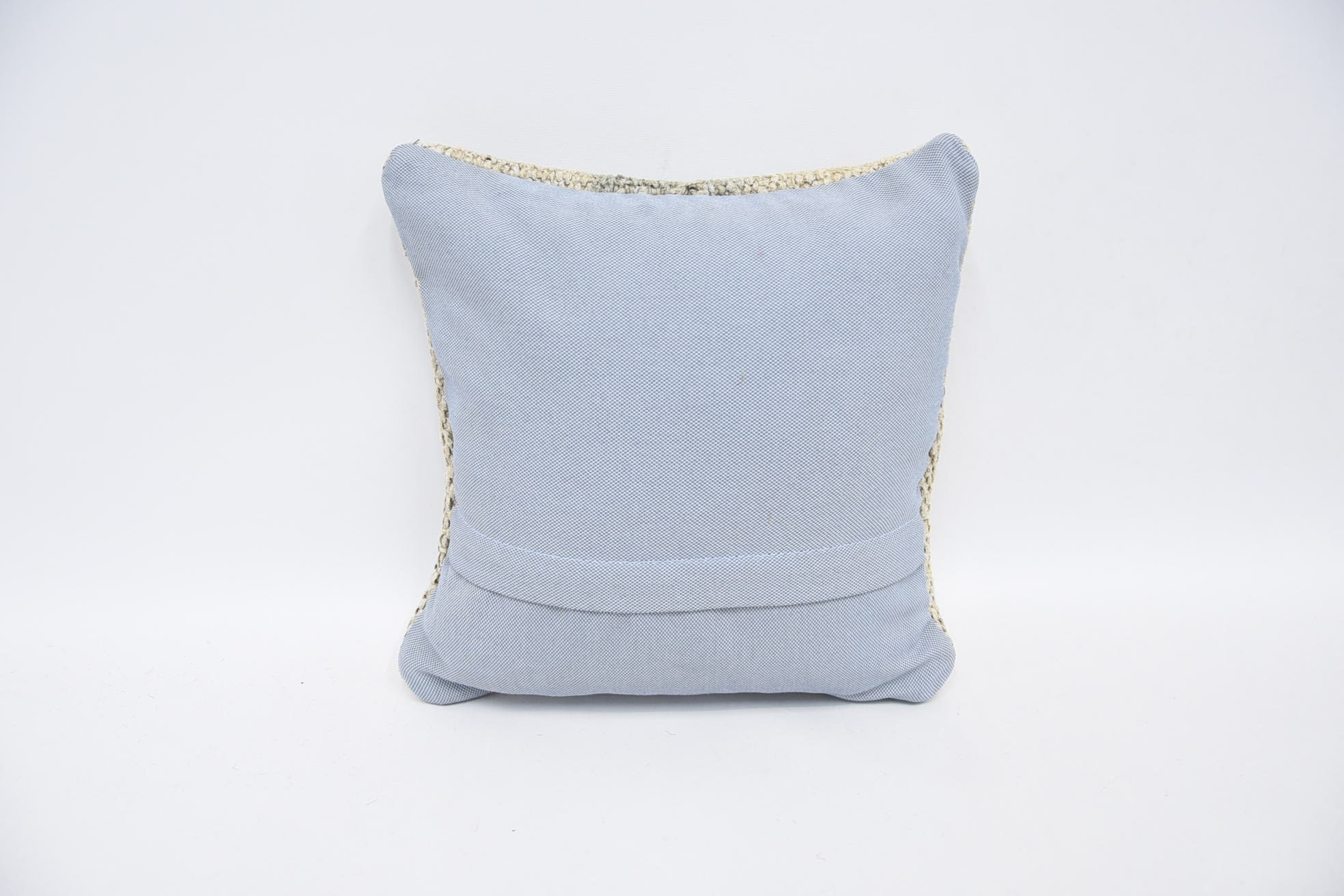 Pillow for Couch, Lounge Throw Pillow, Turkish Kilim Pillow, Turkish Pillow, Retro Cushion, 12"x12" White Cushion Cover