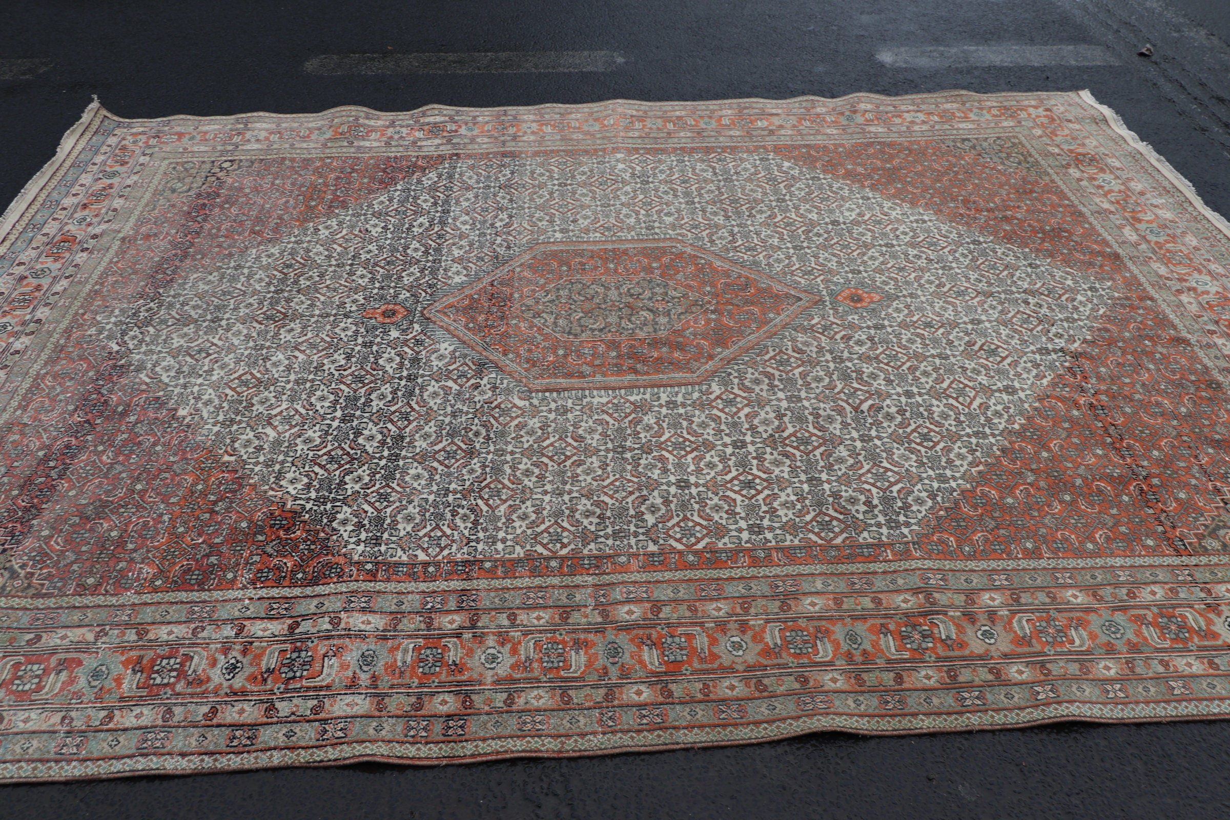 Ev Dekor Halısı, Yemek Odası Halısı, Vintage Halı, Türk Halısı, Anadolu Halısı, Oturma Odası Halısı, Kırmızı Ev Dekor Halısı, 7.9x11.1 ft Büyük Boy Halı