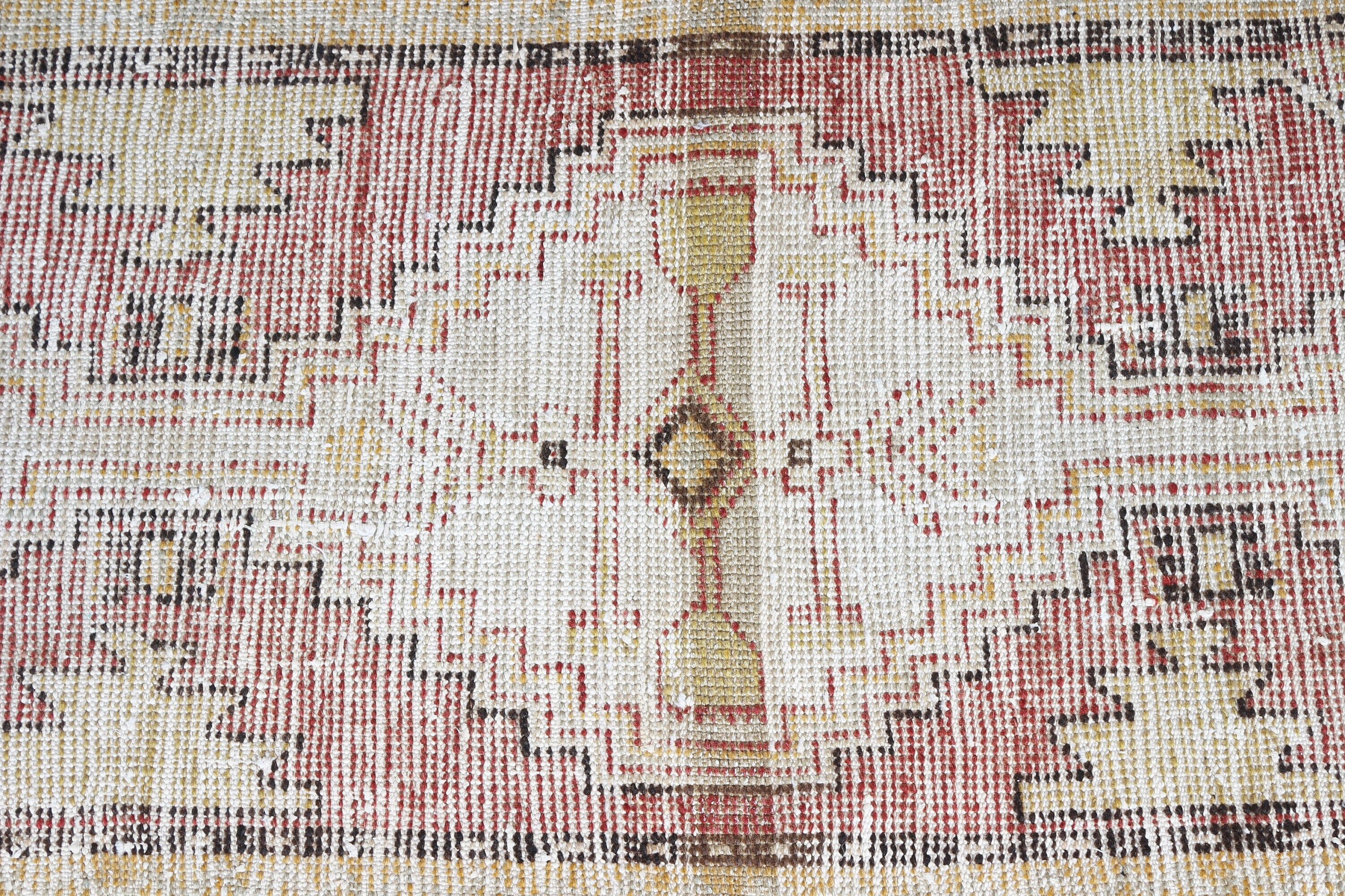 1.5x3.3 ft Small Rug, Pastel Rug, Door Mat Rugs, Beige Floor Rug, Anatolian Rug, Vintage Rugs, Turkish Rug, Bathroom Rugs, Moroccan Rug