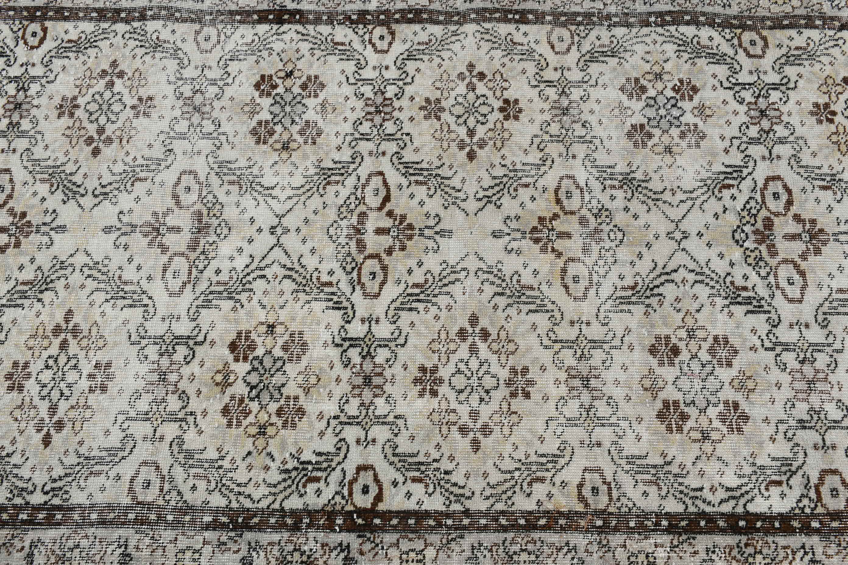 3.7x7 ft Area Rug, Indoor Rugs, Rugs for Area, Oriental Rug, Vintage Area Rug Rugs, Beige Wool Rugs, Cool Rugs, Vintage Rugs, Turkish Rugs