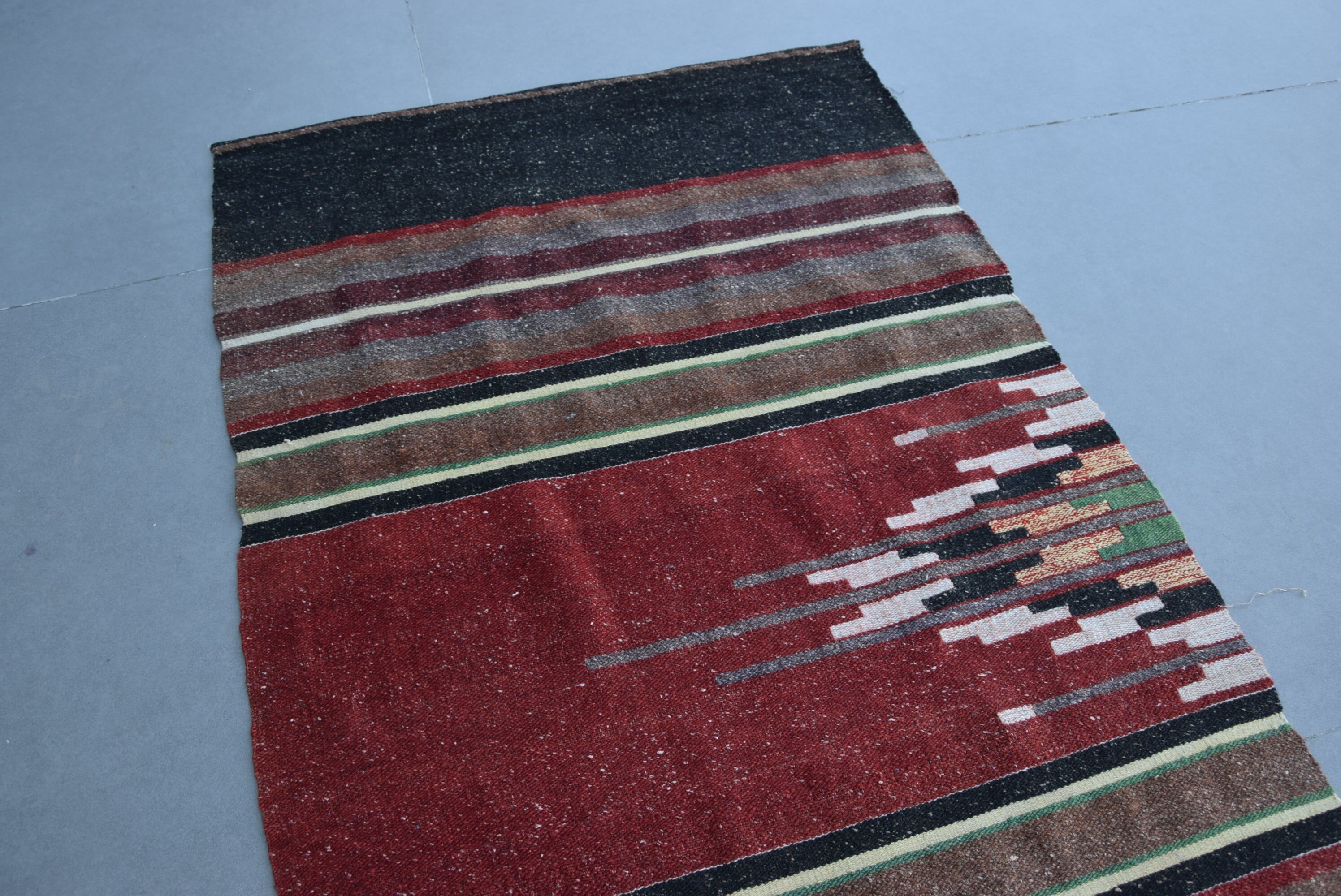 Türk Halısı, 2.1x8.4 ft Runner Halısı, Vintage Halı, Siyah Soğuk Halılar, Soğuk Halı, Antika Halı, Merdiven Halıları, Kilim, Mutfak Halıları, Mutfak Halıları