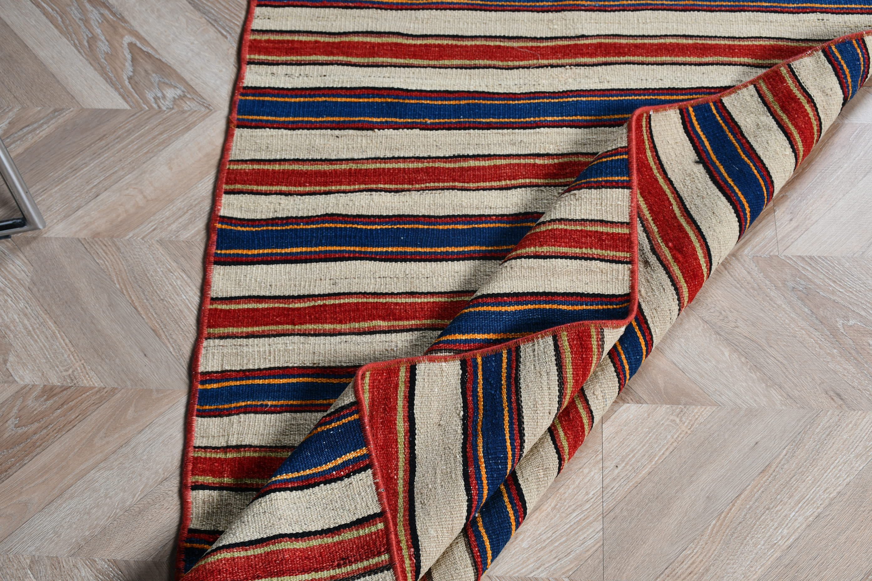 Türk Halıları, 2.7x8.2 ft Runner Halıları, Tasarımcı Halısı, Anadolu Halısı, Mutfak Halıları, Merdiven Halısı, Mavi Yün Halıları, Runner Halıları, Vintage Halı