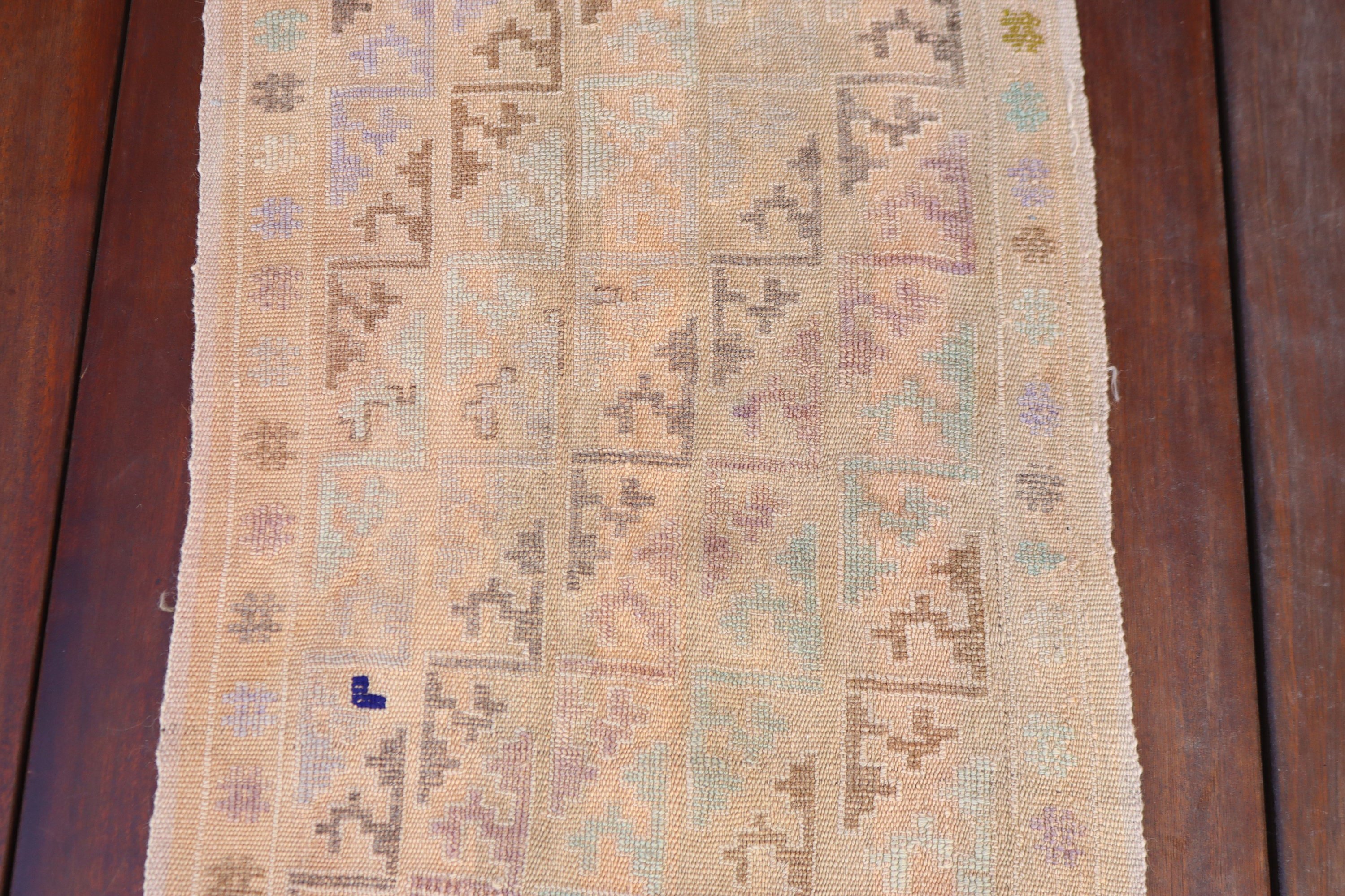 Mutfak Halıları, Oushak Halıları, Kilim, Yatak Odası Halıları, 1,4x2,7 ft Küçük Halı, Banyo Paspası Sevimli Halılar, Vintage Halılar, Kahverengi Oryantal Halı, Türk Halısı