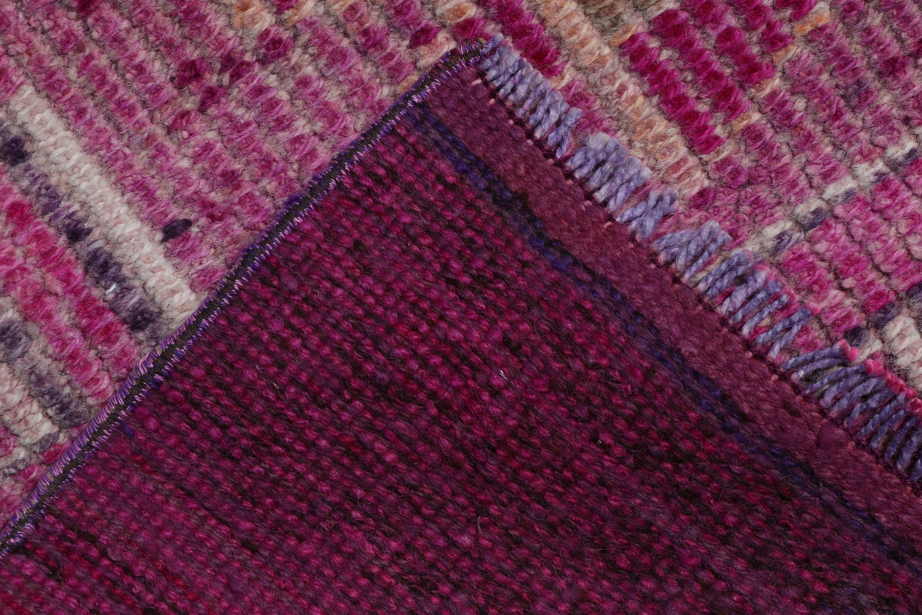 Rugs for Runner, Bedroom Rug, Vintage Rug, Pastel Rug, 3.3x12.2 ft Runner Rug, Hallway Rug, Moroccan Rug, Pink Oriental Rug, Turkish Rug