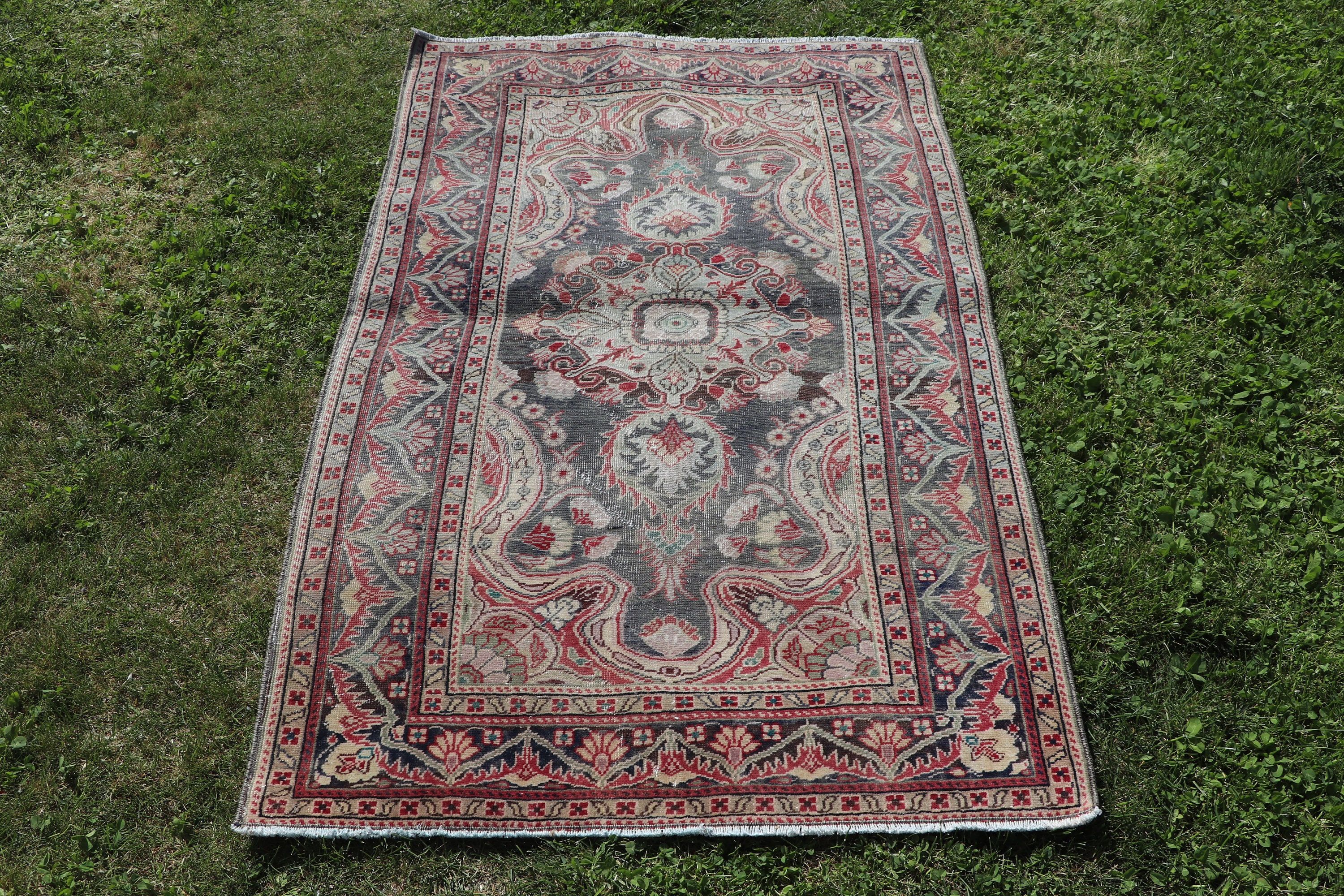 Çocuk Halıları, Oryantal Halılar, Türk Halısı, Aztek Halısı, Havalı Halı, Banyo Halıları, Vintage Halı, Kahverengi Geometrik Halılar, 2,9x4,7 ft Küçük Halı