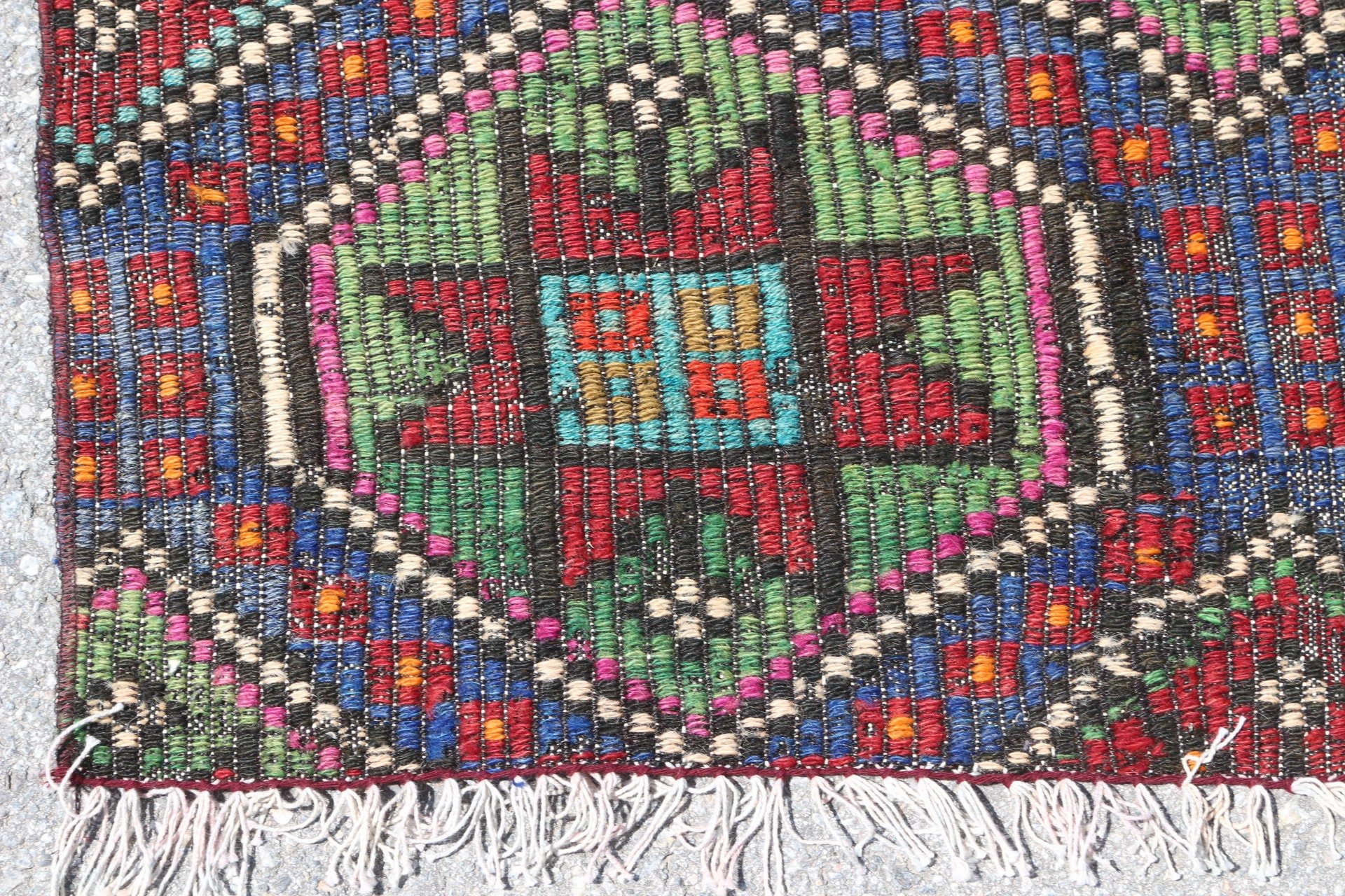 Kitchen Rug, Kilim, Red Oriental Rug, Vintage Rugs, Anatolian Rugs, 2.7x4.5 ft Small Rugs, Turkish Rug, Bedroom Rug, Oushak Rugs, Dorm Rug