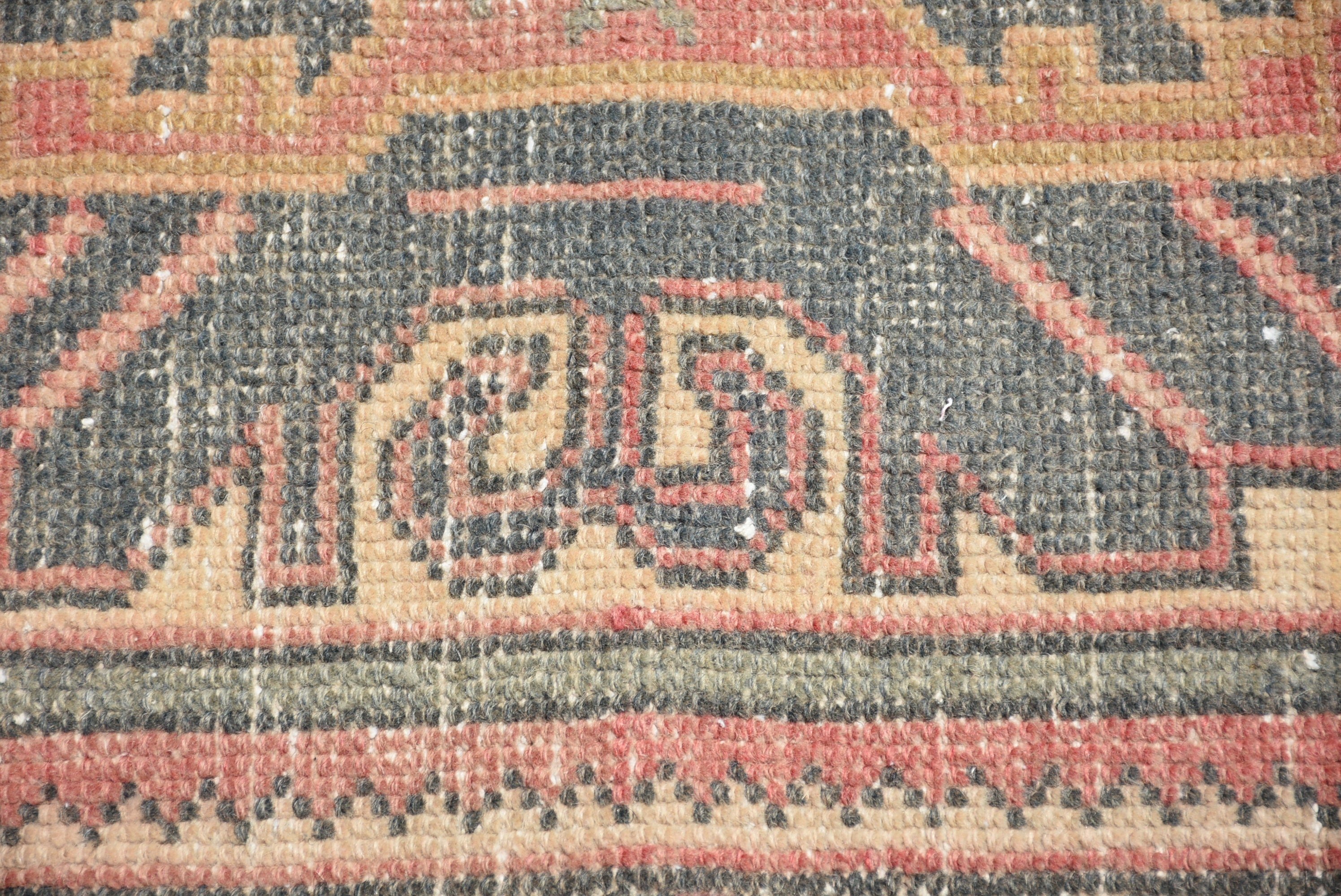 Turkish Rug, Vintage Decor Rugs, 4.1x8.4 ft Area Rugs, Red Kitchen Rug, Oushak Rugs, Floor Rugs, Vintage Rugs, Living Room Rug, Antique Rug