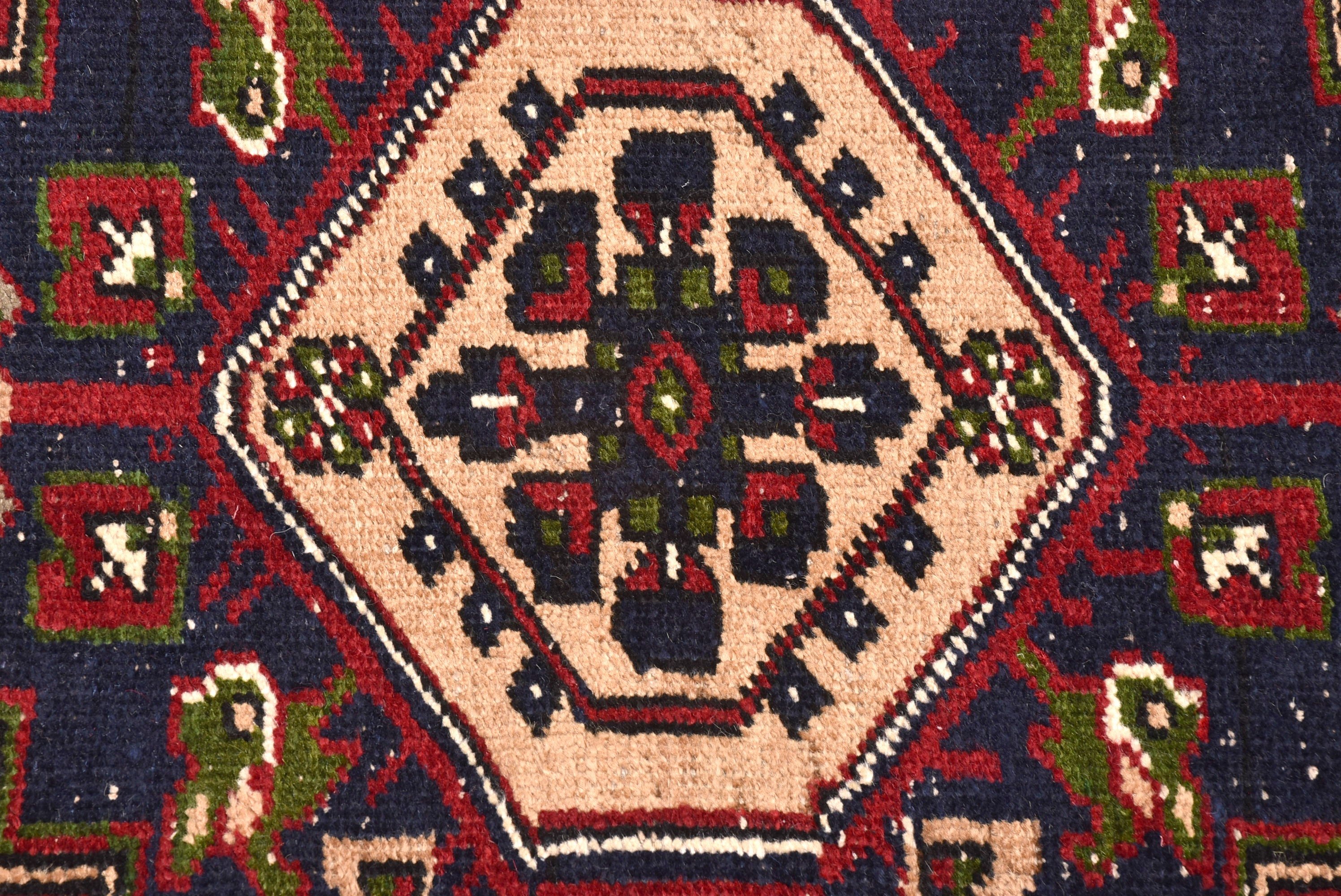 Mavi Anadolu Halıları, Türk Halıları, Vintage Halılar, Açıklama Halısı, Oturma Odası Halıları, El Dokuma Halıları, Oushak Bölge Halısı, 4,2x6,9 ft Alan Halısı