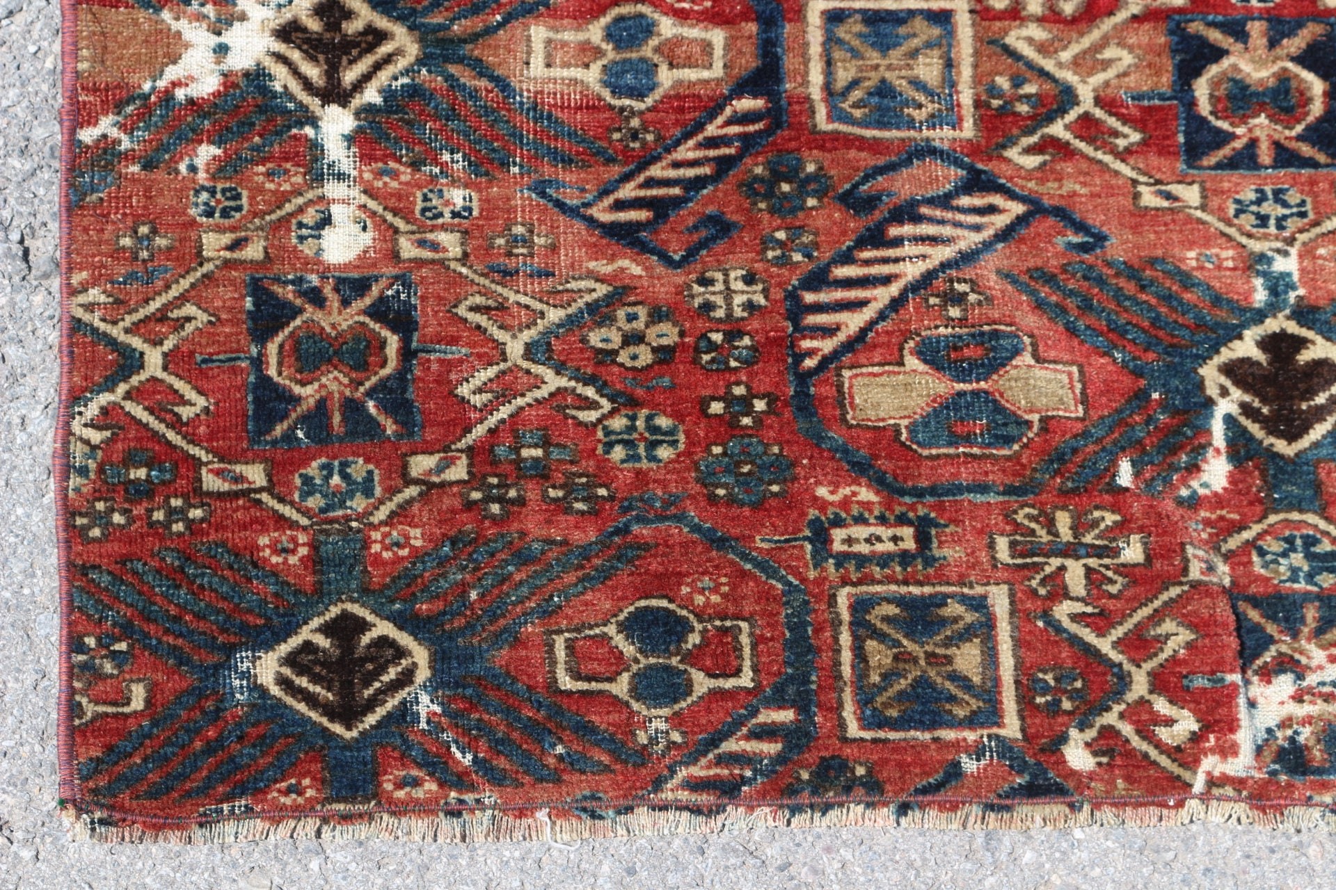 Dining Room Rug, Nursery Rug, Organic Rugs, 4.2x7.7 ft Area Rugs, Vintage Rug, Red Antique Rug, Anatolian Rugs, Floor Rugs, Turkish Rug