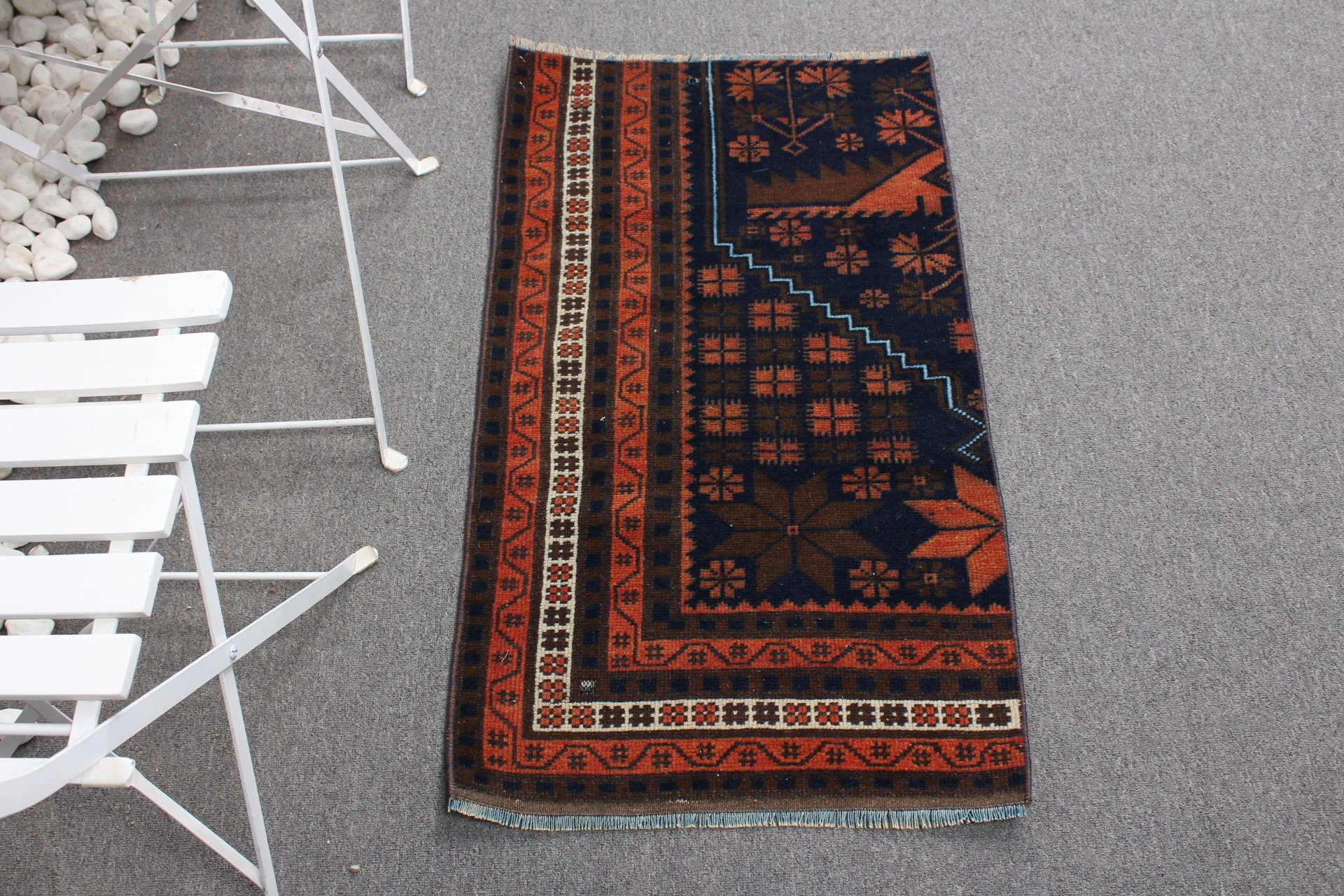 Kitchen Rugs, Pastel Rug, Home Decor Rugs, Oushak Rugs, 1.8x3.2 ft Small Rug, Bathroom Rugs, Vintage Rug, Brown Oriental Rug, Turkish Rugs