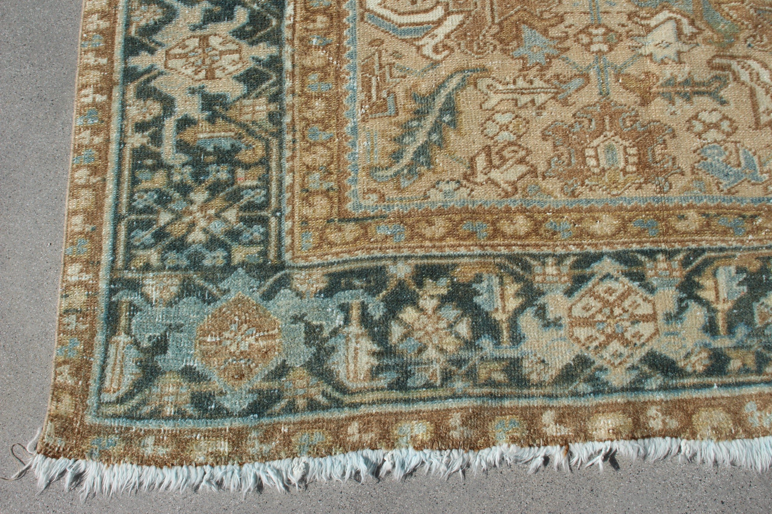 Salon Halısı, 7.9x10.3 ft Büyük Boy Halılar, Kahverengi Lüks Halı, Anadolu Halısı, Türk Halısı, Yemek Odası Halıları, Antika Halılar, Aztek Halısı, Vintage Halı