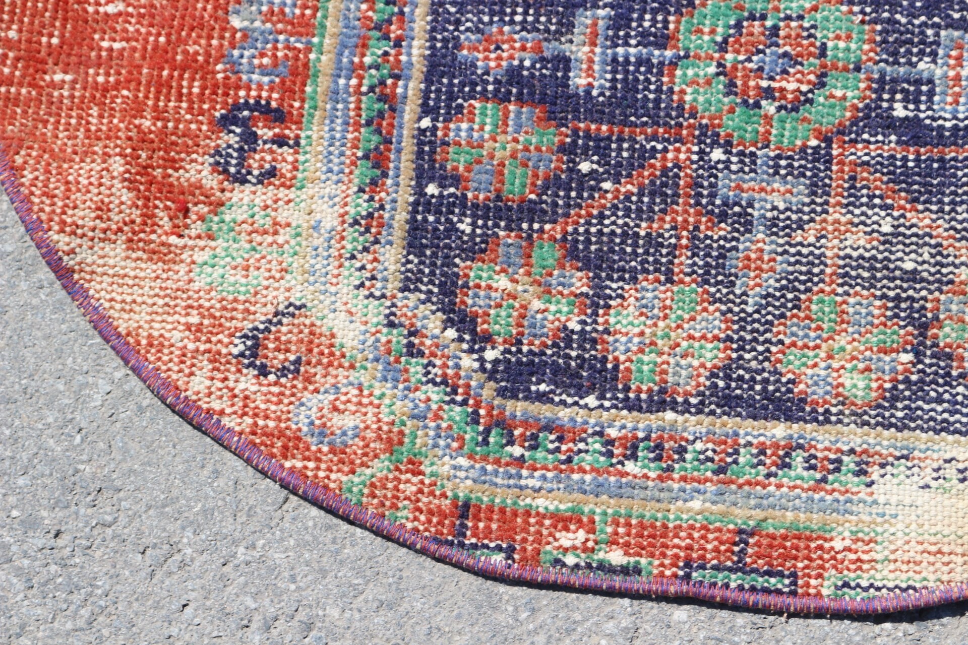 Fas Halıları, Vintage Halı, Giriş Halısı, Çocuk Halıları, 2,7x2,8 ft Küçük Halı, Kırmızı Oushak Halıları, Türk Halısı, Mutfak Halıları, Oryantal Halılar