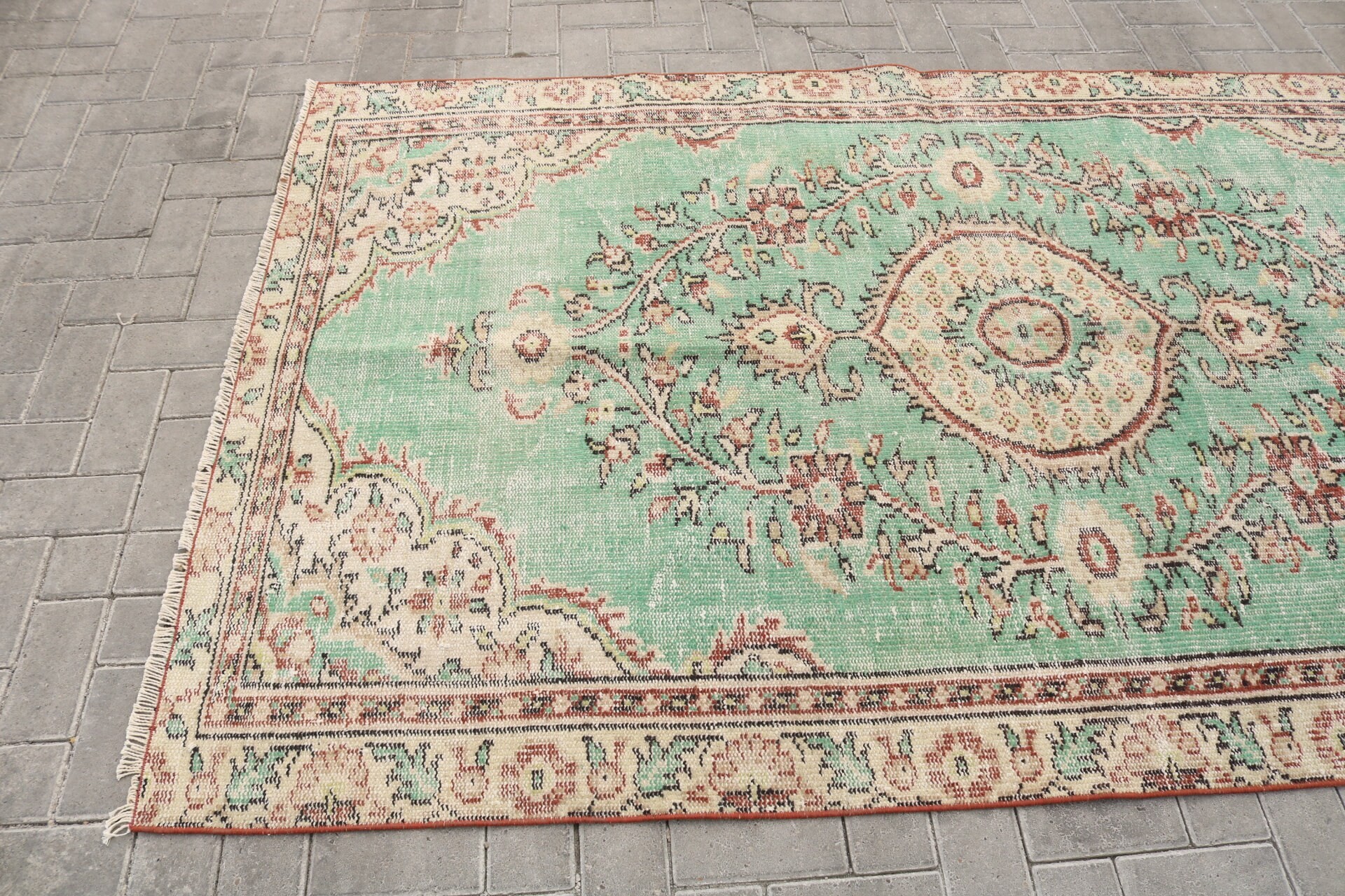 Living Room Rugs, 4.8x7.9 ft Area Rugs, Rugs for Bedroom, Ethnic Rug, Kitchen Rug, Moroccan Rug, Vintage Rugs, Turkish Rug, Dining Room Rug