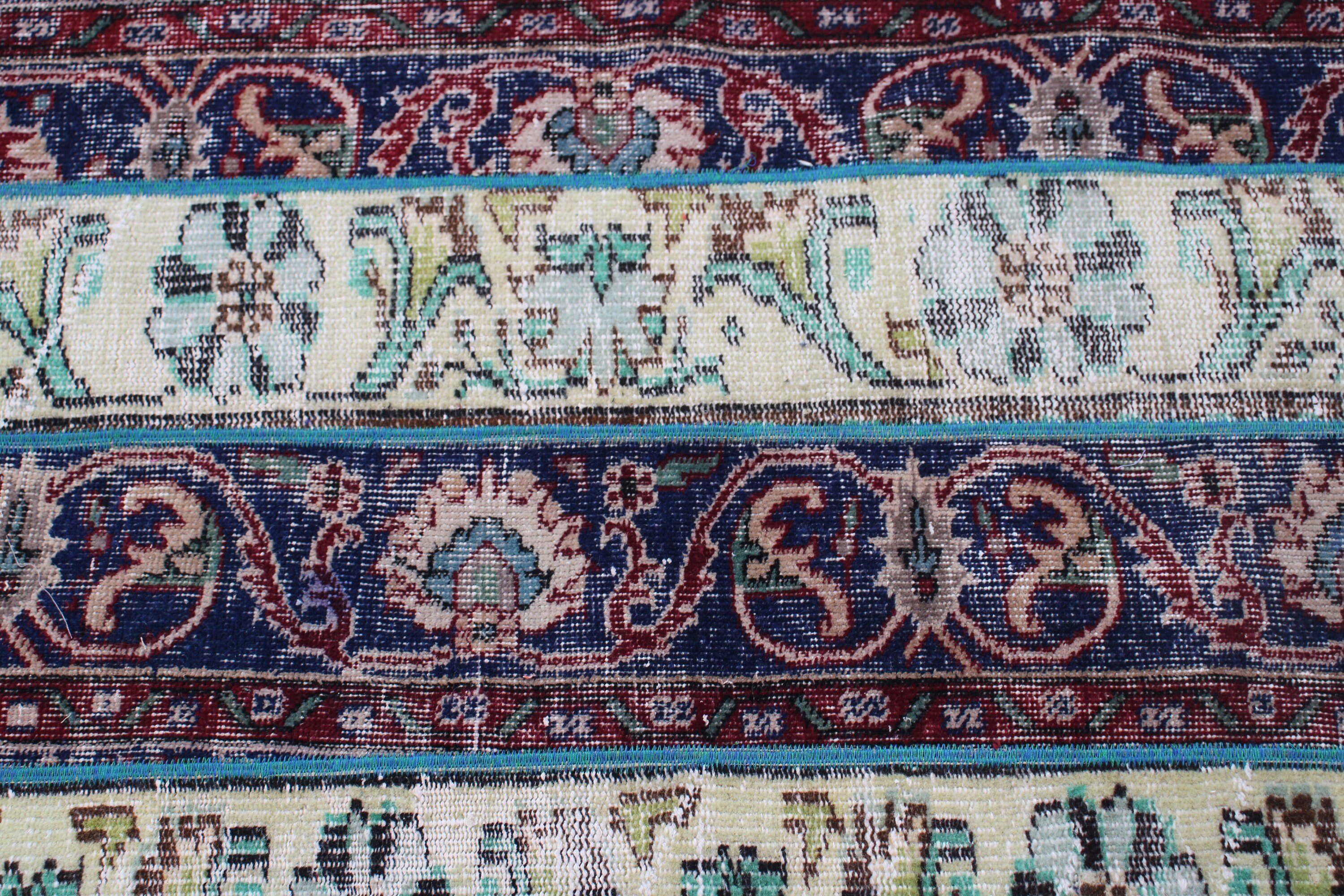 Çocuk Halıları, Yün Halılar, 2,4x4,6 ft Küçük Halı, Vintage Halı, Vintage Dekor Halı, Mavi Oryantal Halılar, Türk Halıları, Antika Halılar, Giriş Halısı