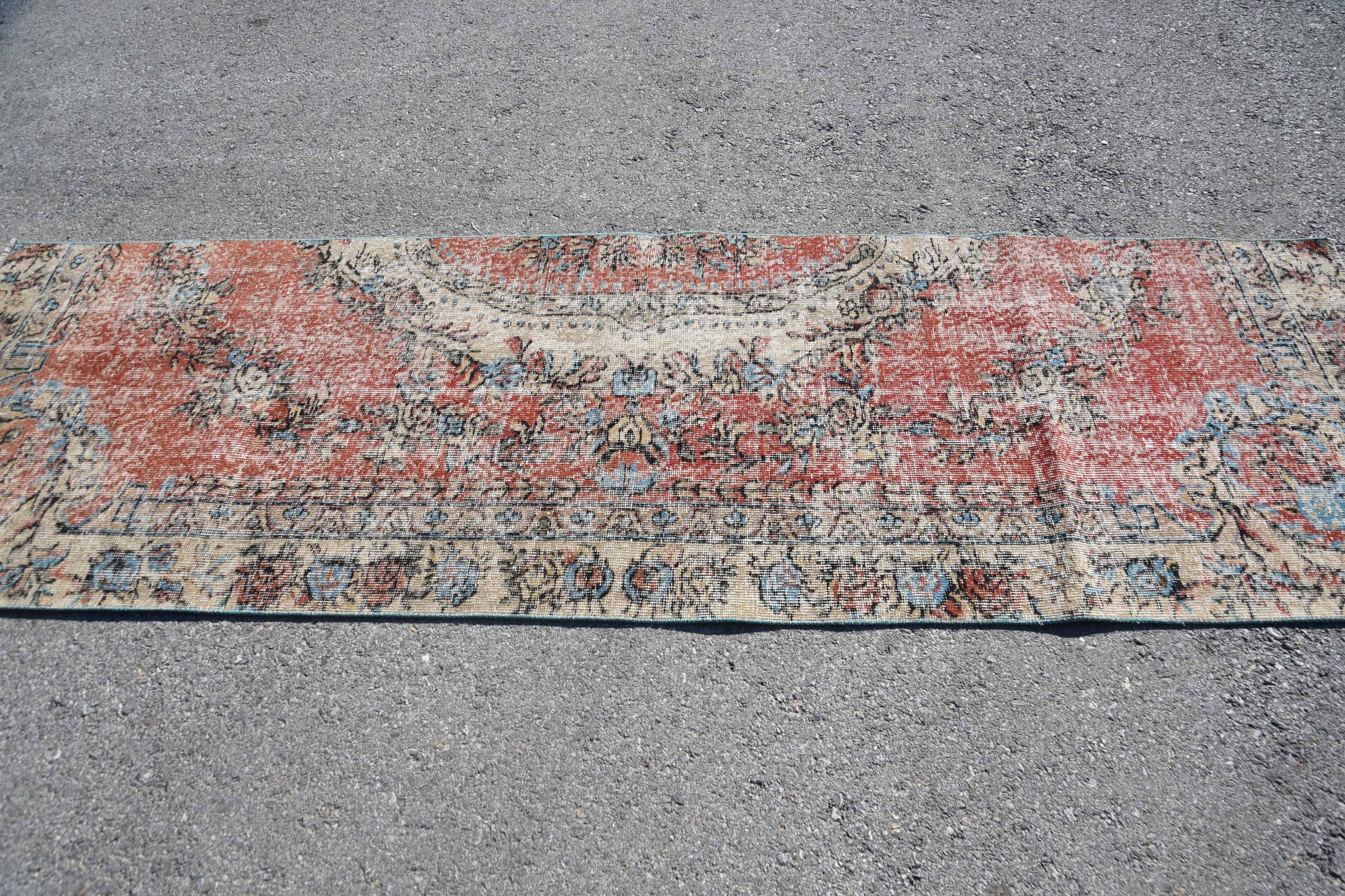 Mutfak Halısı Yolluk Halıları, Vintage Halı, Merdiven Halısı, 2.9x9 ft Yolluk Halıları, Mutfak Halıları, Fas Halısı, Türk Halıları, Oushak Halısı, Retro Halı