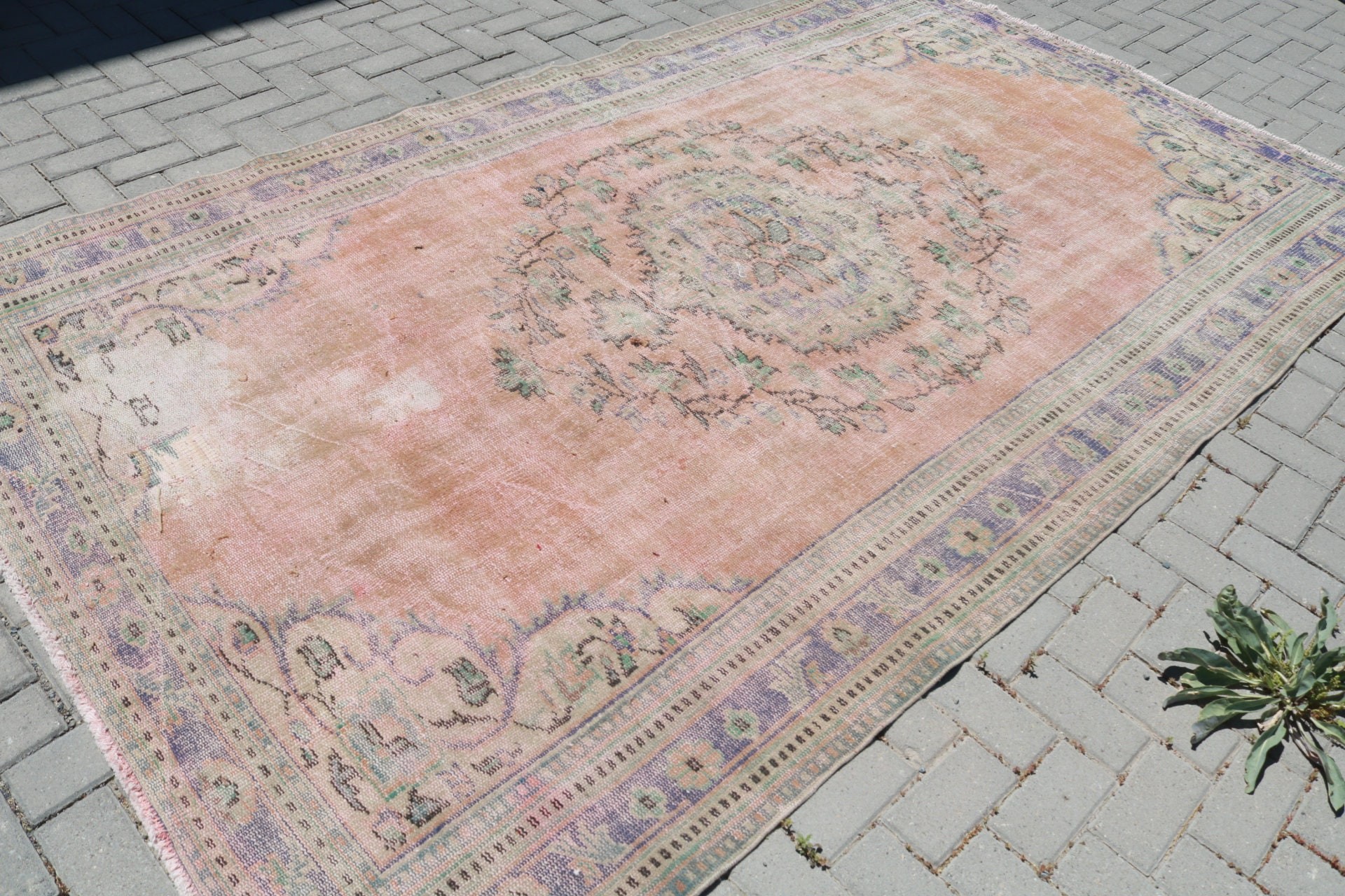 Living Room Rug, Salon Rugs, Rugs for Living Room, Home Decor Rug, 6x10 ft Large Rug, Floor Rug, Turkish Rug, Vintage Rug, Retro Rug