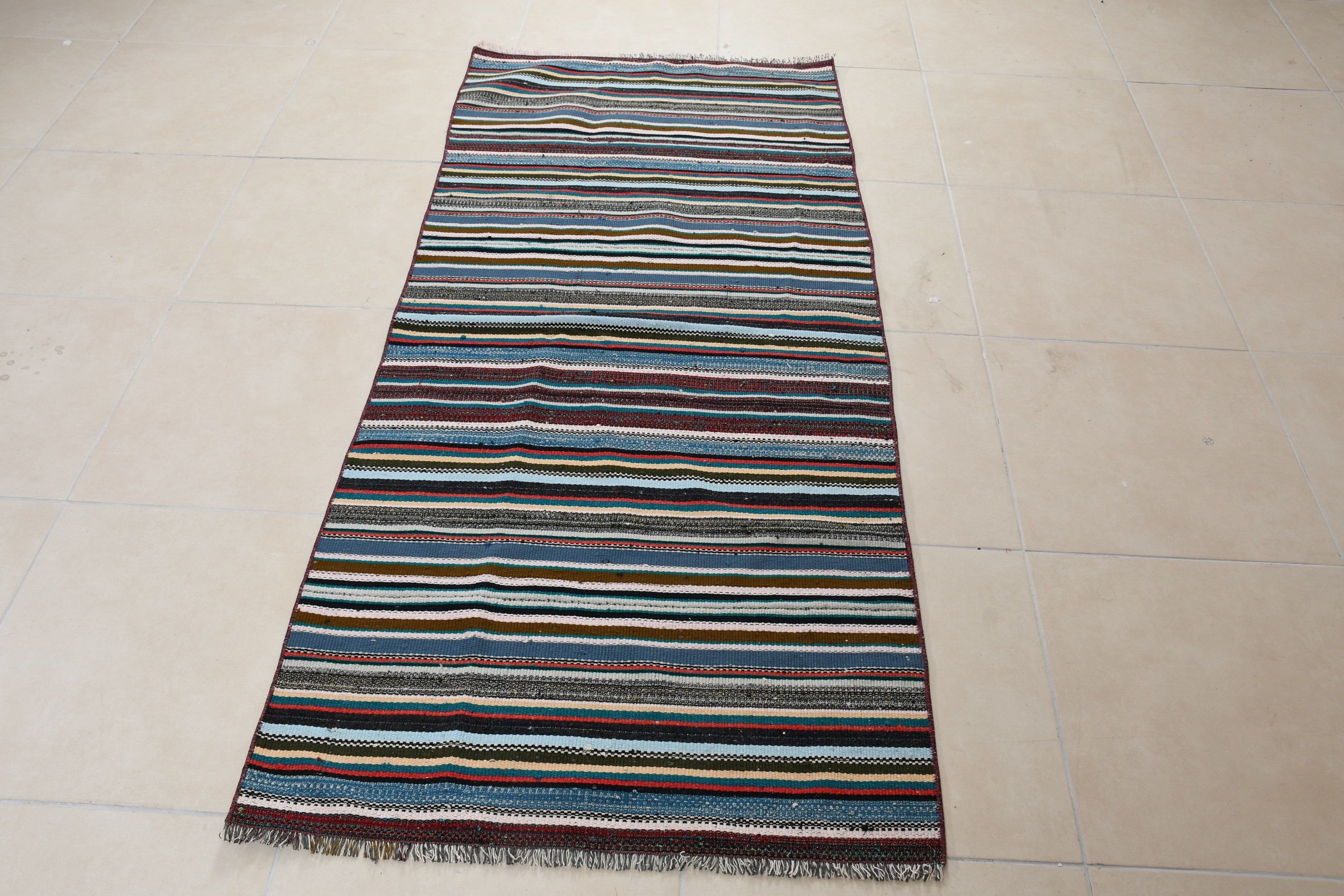 Oryantal Halı, Mavi Antika Halılar, Kilim, Çocuk Halıları, Giriş Halısı, Antika Halılar, Türk Halısı, Vintage Halılar, 3x6.6 ft Accent Halı, Yer Halıları