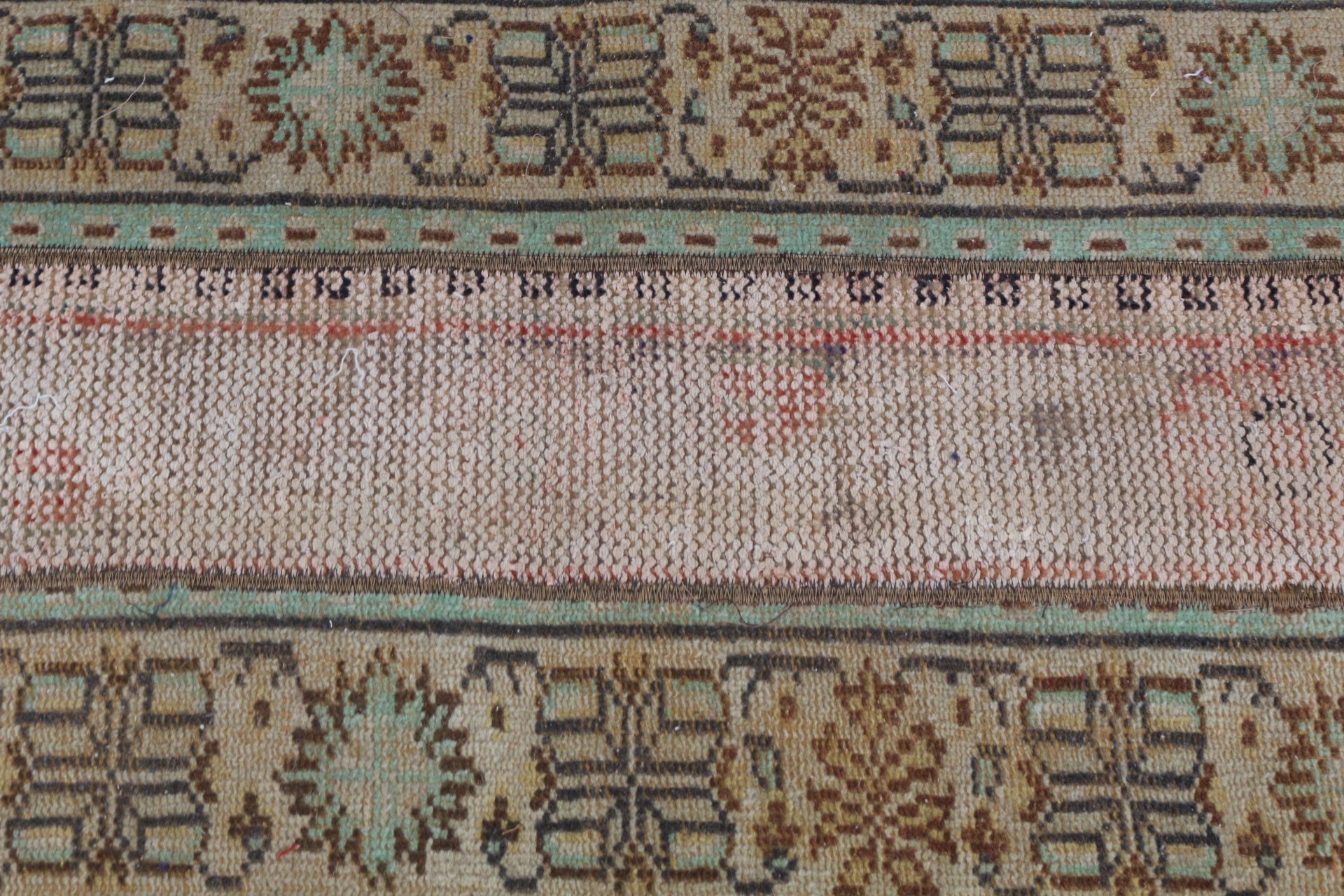 Bathroom Rug, Moroccan Rug, Oriental Rug, Turkey Rug, Wall Hanging Rugs, Vintage Rug, Green Floor Rug, 2x3.9 ft Small Rug, Turkish Rug