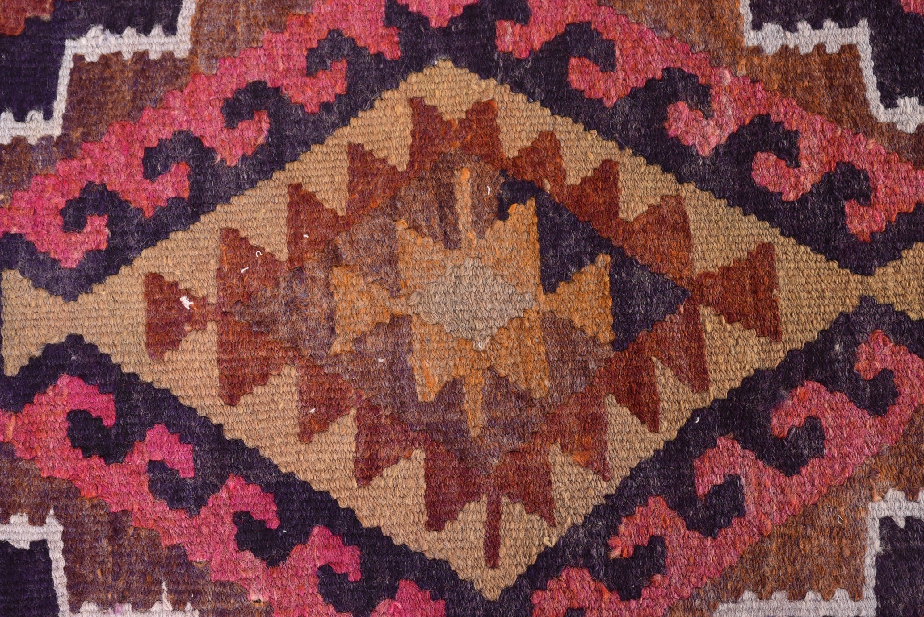 Türk Halısı, Vintage Halılar, Yatak Odası Halısı, Harika Halılar, Kahverengi 2.7x10.5 ft Runner Halıları, Koridor Halısı, Vintage Runner Halıları