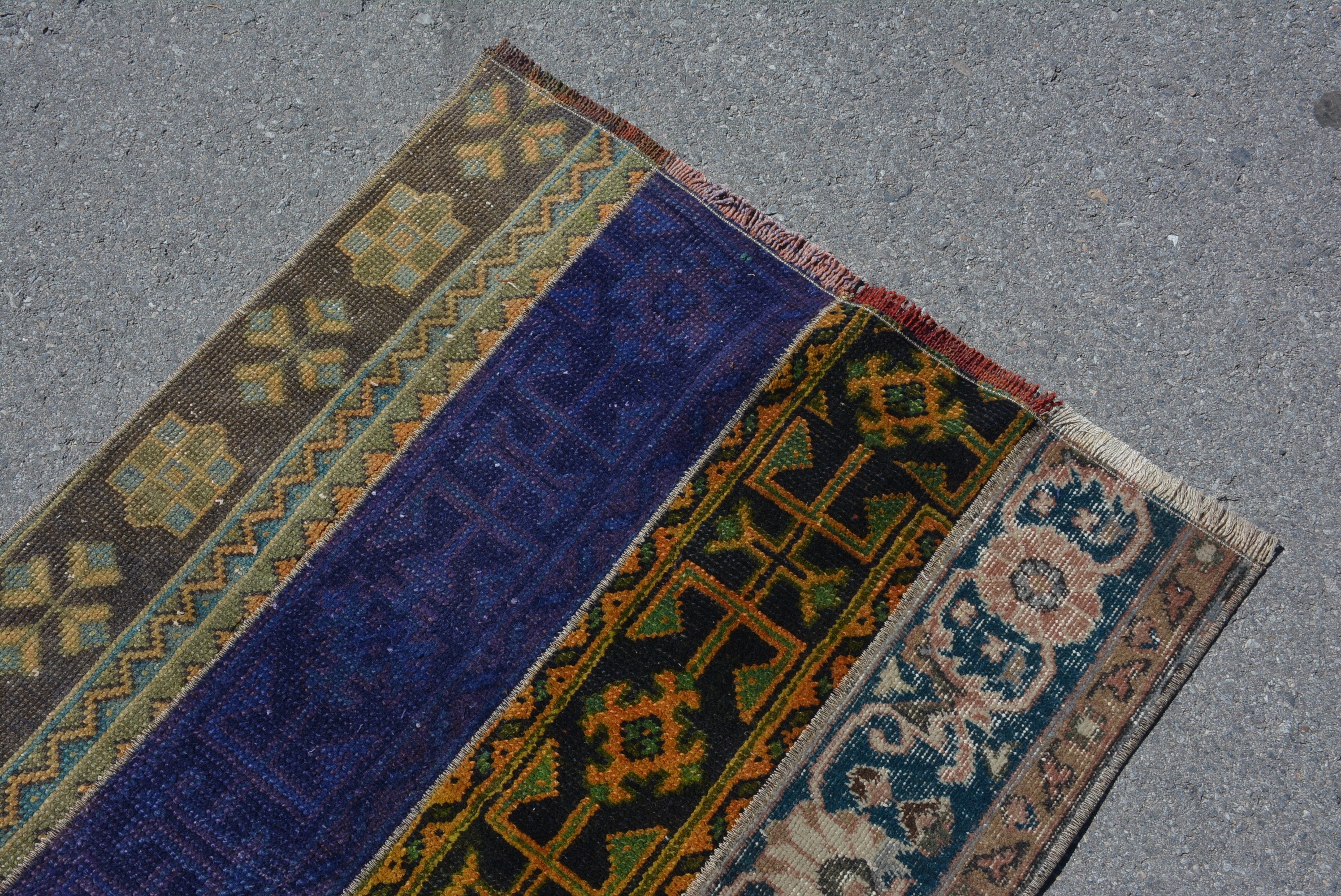 Kitchen Rugs, Bedroom Rugs, Vintage Rug, 2.7x6.1 ft Accent Rug, Oushak Rugs, Turkish Rugs, Custom Rug, Rugs for Bedroom, Nursery Rugs
