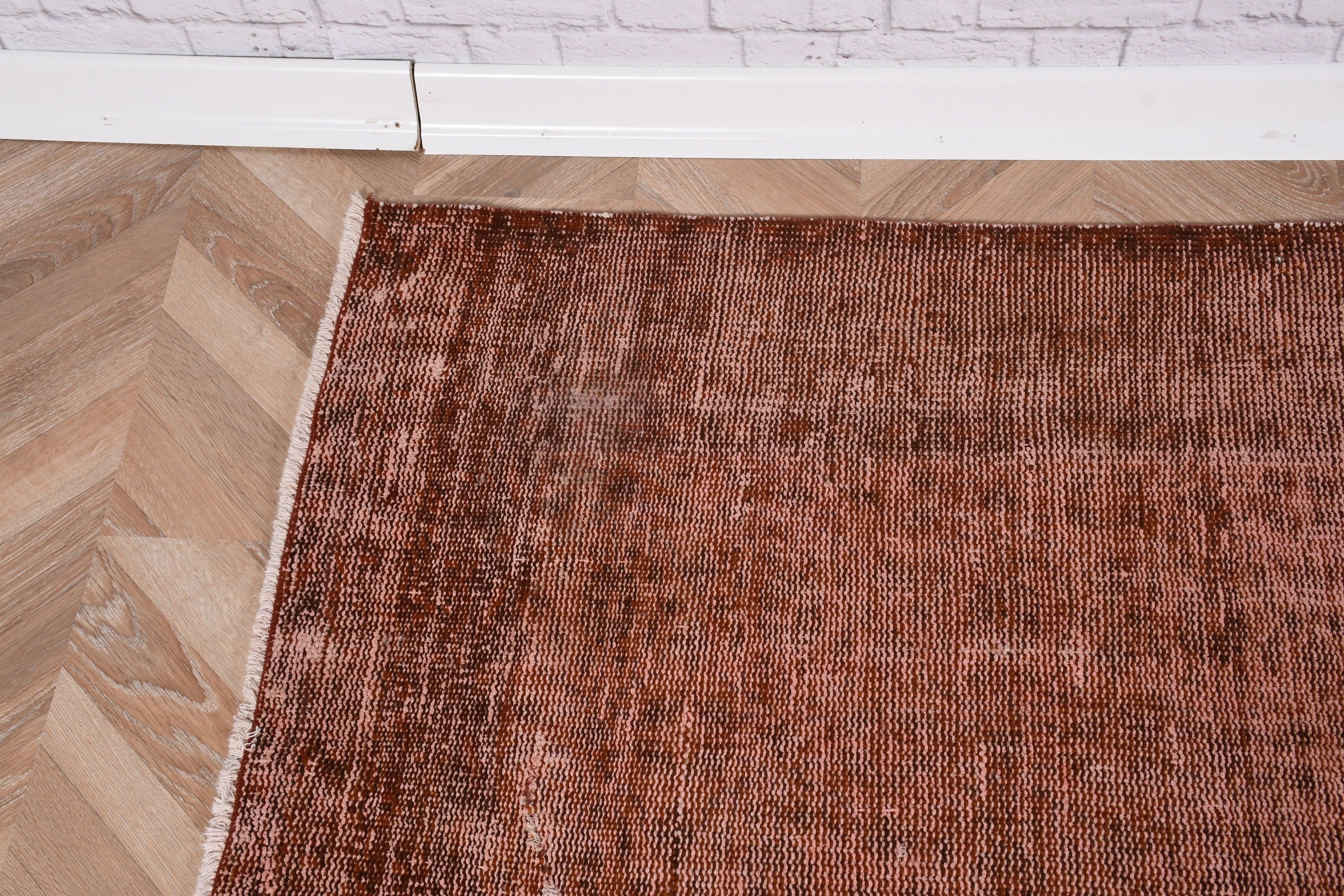 Kırmızı Anadolu Halısı, Geometrik Halı, Yemek Odası Halıları, Mutfak Halıları, Türk Halıları, Yatak Odası Halıları, Vintage Halılar, 5.7x9.4 ft Büyük Halı, Boho Halıları