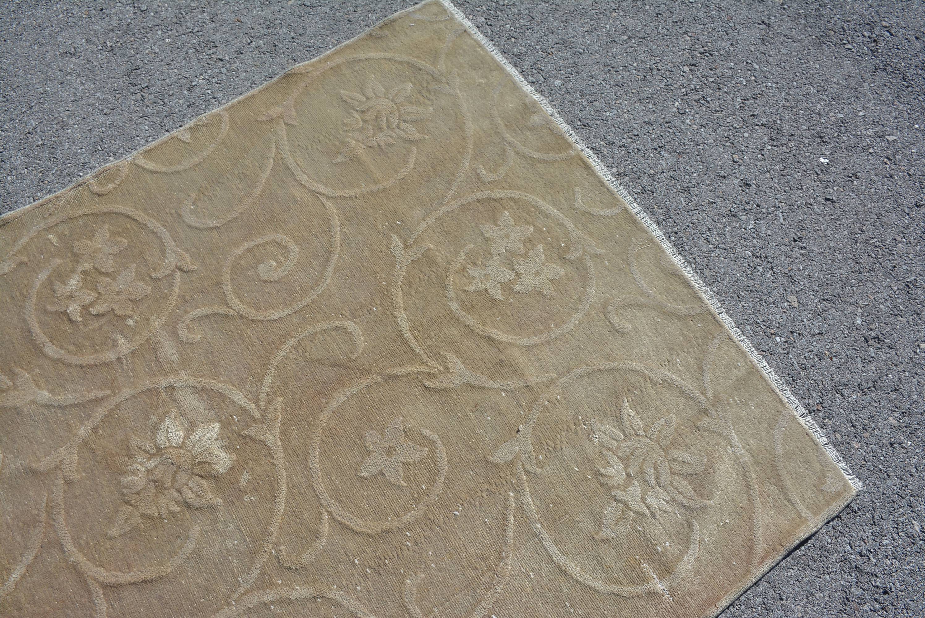 Moroccan Rugs, Vintage Rug, Indoor Rugs, Kitchen Rug, Turkish Rugs, Rugs for Area, 4.3x6.1 ft Area Rugs, Vintage Area Rug Rugs, Bedroom Rug