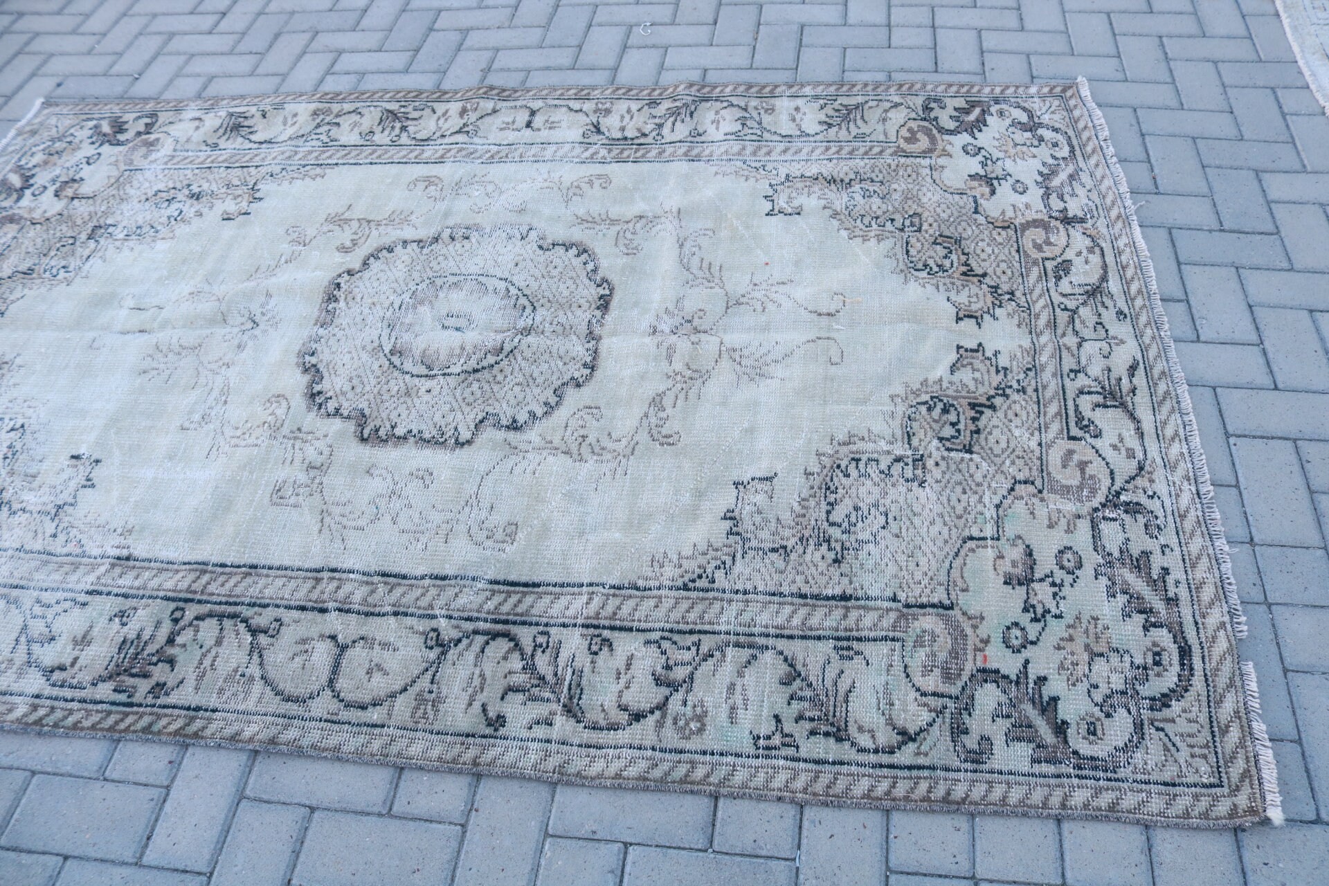 Living Room Rugs, 5.2x8 ft Large Rug, Floor Rug, Rugs for Living Room, Vintage Rugs, Turkish Rugs, Salon Rug, Vintage Decor Rug, Cool Rug